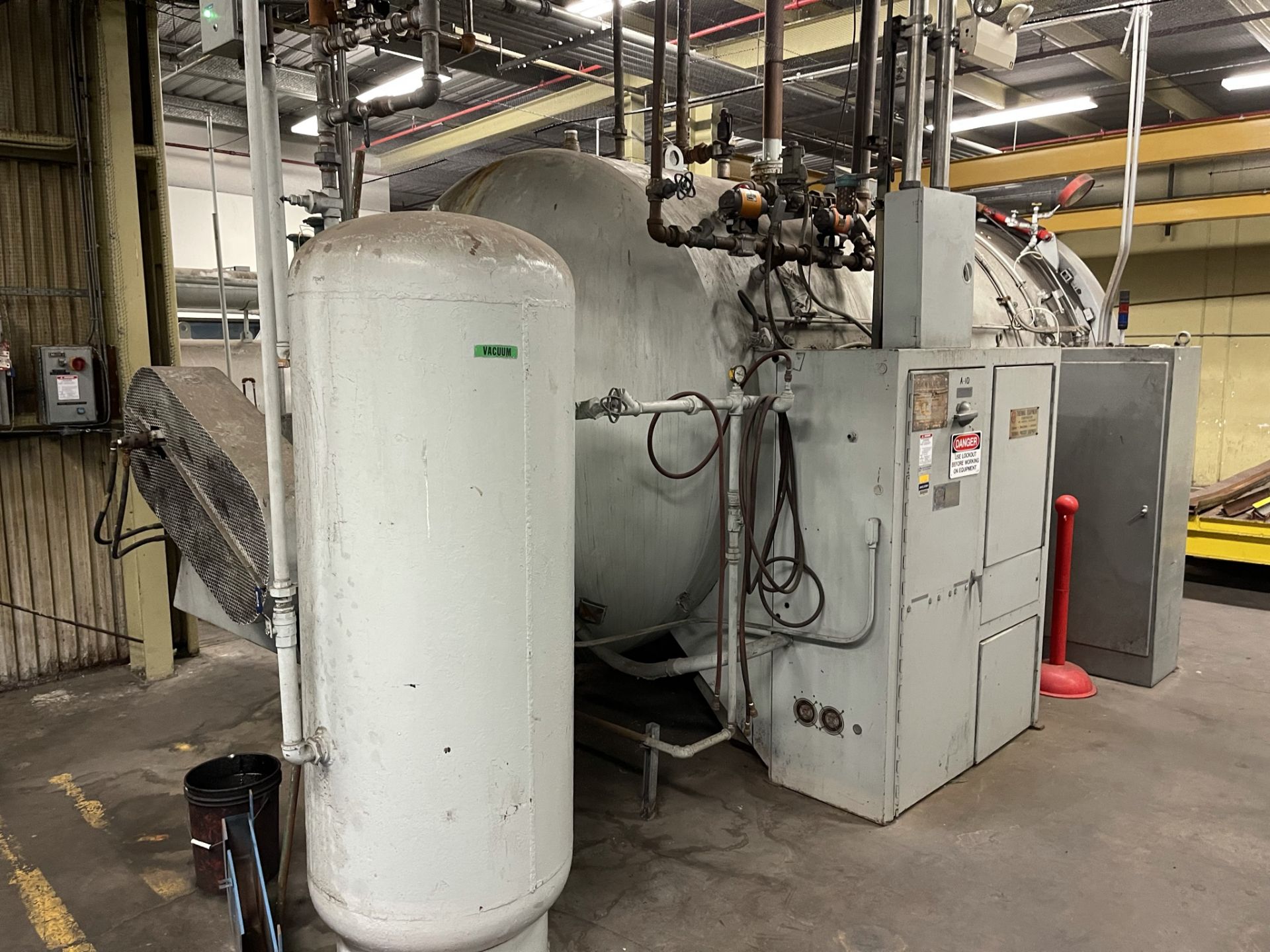 BARON BLAKESLEE AUTOCLAVE, MODEL BAC 710, 365 MAX OPERATING TEMP, S/N 17168, #10 - Image 11 of 18