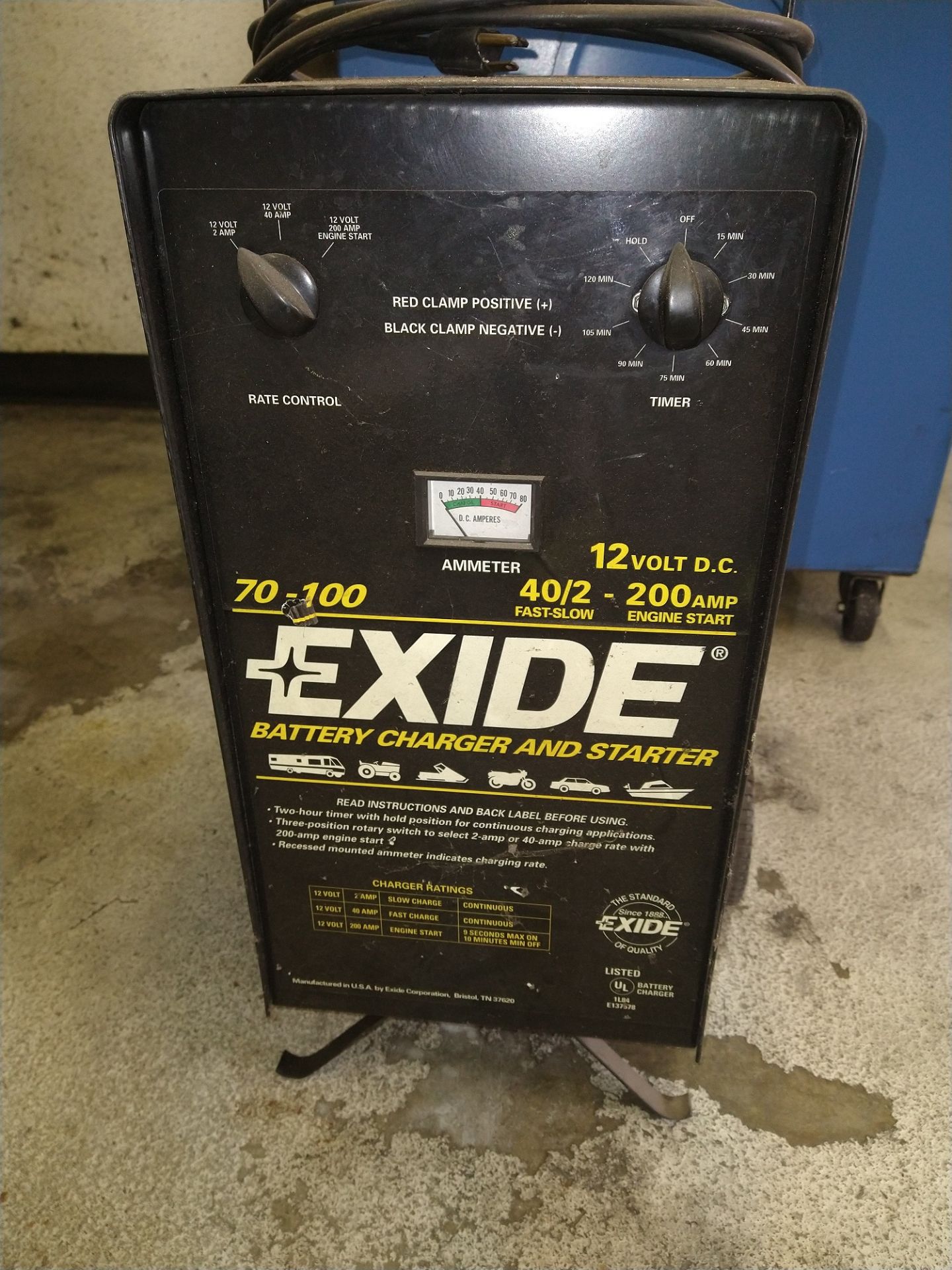 EXIDE BATTERY CHARGER