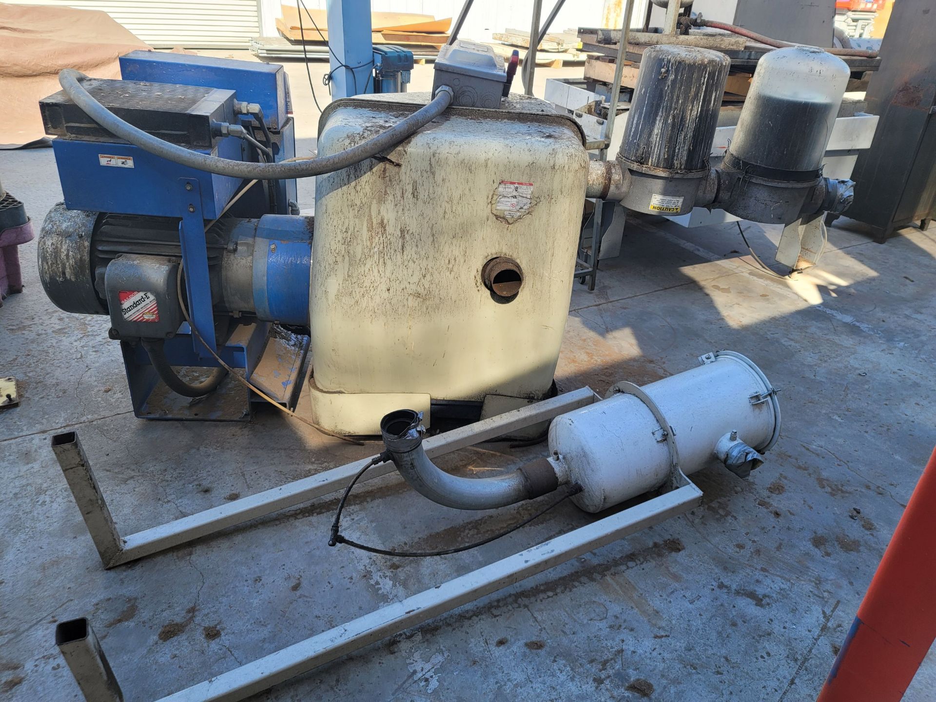 QUINCY AIR COMPRESSOR, MODEL QSV-40 (THIS LOT HAS BEEN STORED OUTDOORS IN THE ELEMENTS AND MAY - Image 2 of 2