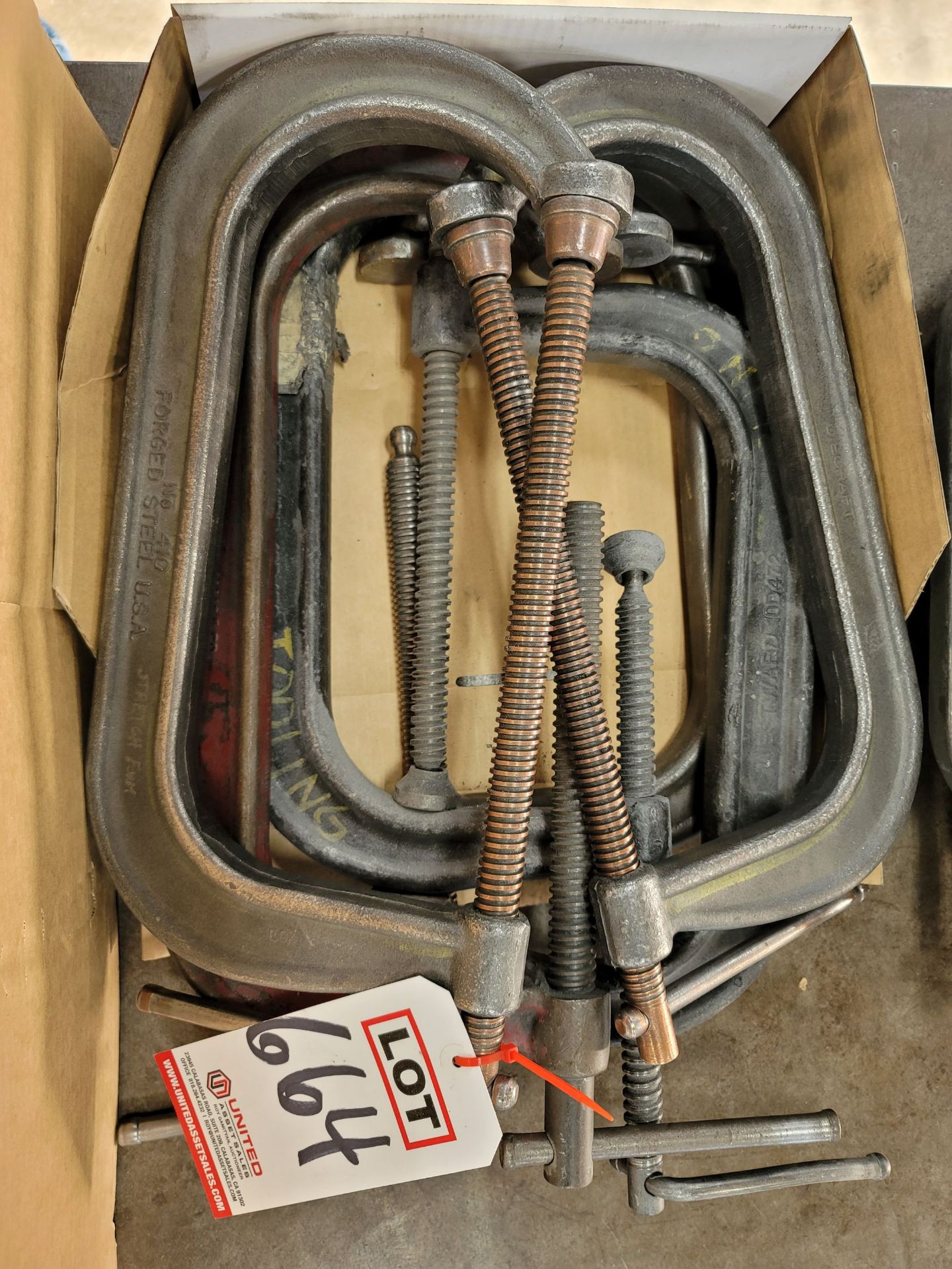 LOT - C-CLAMPS