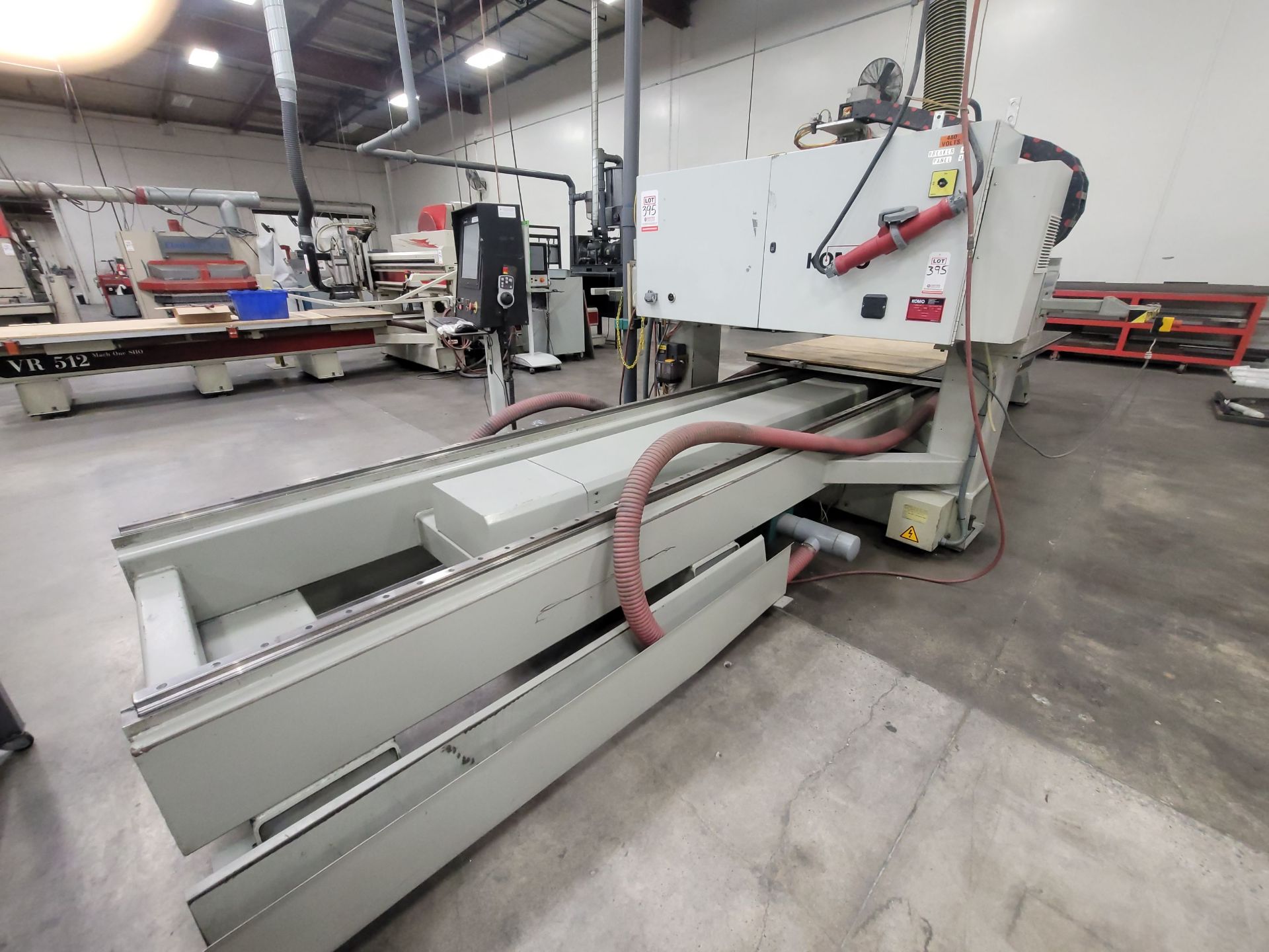 2011 KOMO CNC ROUTER, MODEL MACH ONE BT 512, S/N 01091-10 - Image 4 of 8