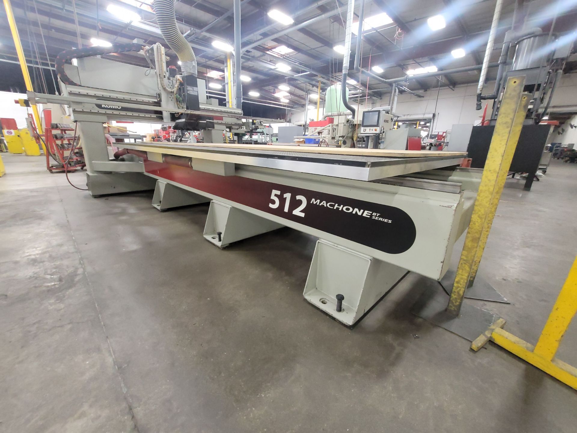 2011 KOMO CNC ROUTER, MODEL MACH ONE BT 512, S/N 01091-10 - Image 6 of 8