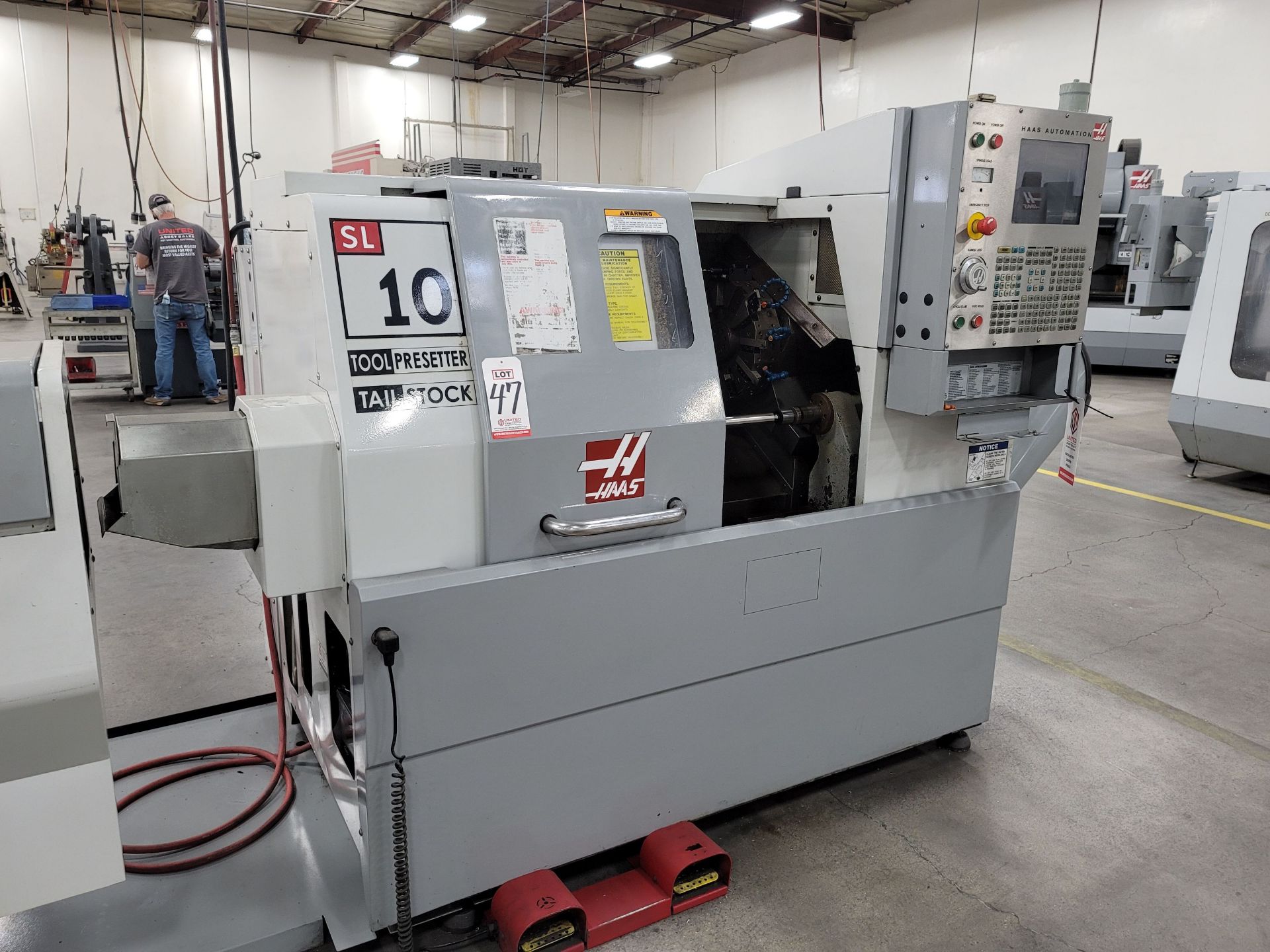 2006 HAAS SL-10T TURNING CENTER, MAXIMUM TURNING DIAMETER 11", MAXIMUM TURNING LENGTH 14", SWING - Image 3 of 16