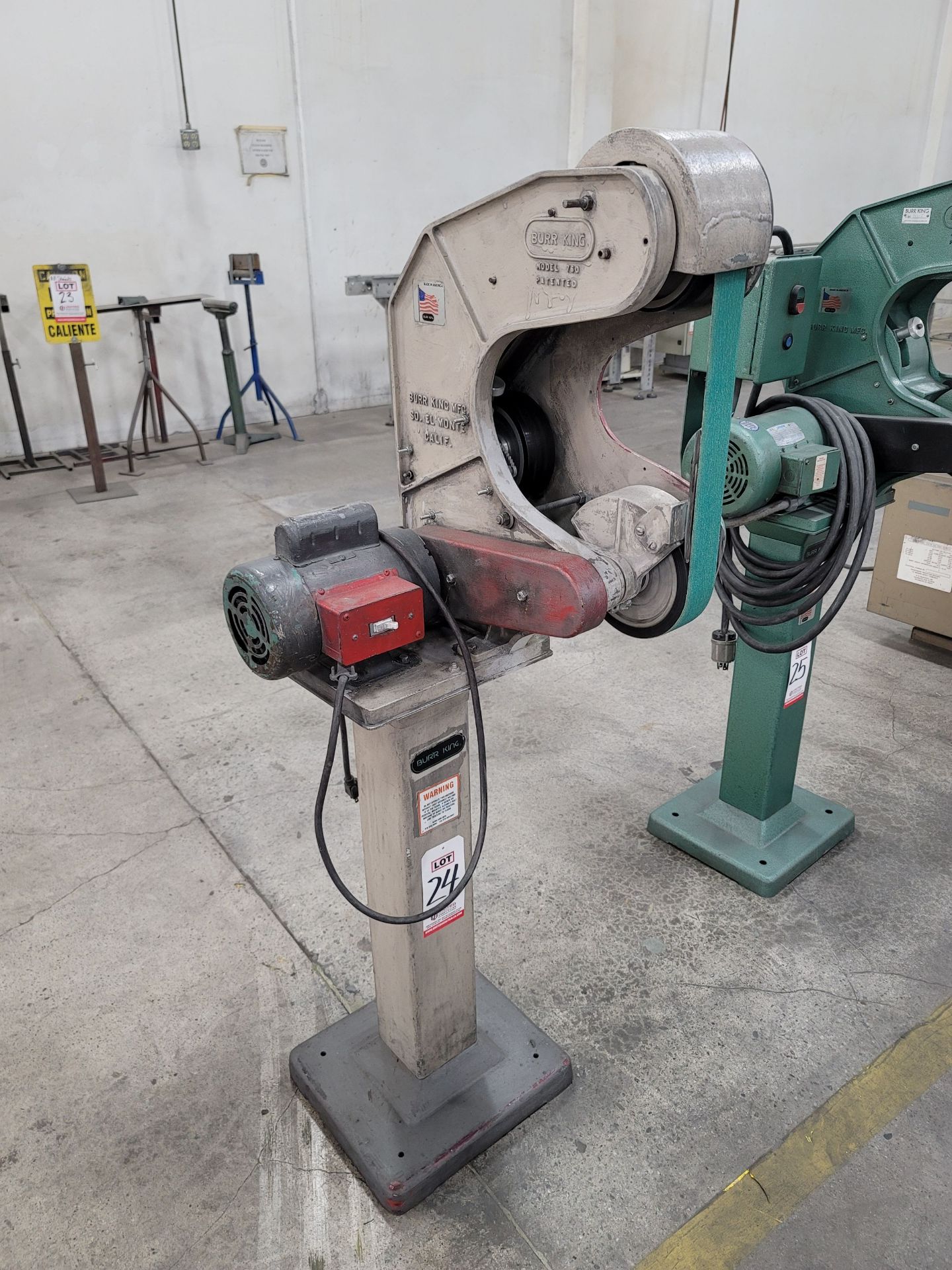 BURR-KING 2" BELT GRINDER, MODEL 760