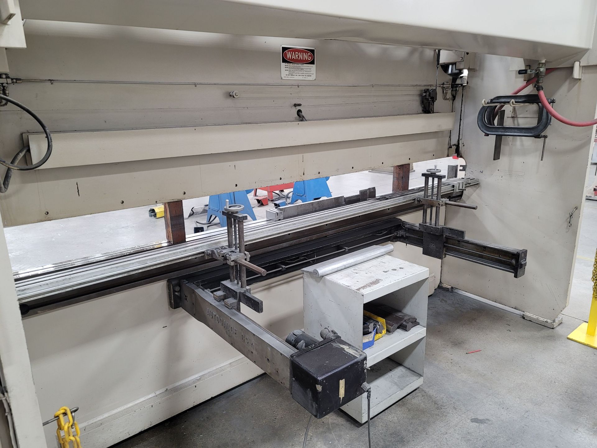 PACIFIC J-SERIES PRESS BRAKE, MODEL J110-12, 10' X 110 TON CAPACITY, AUTOGAUGE CNC 100 CONTROL, - Image 7 of 19