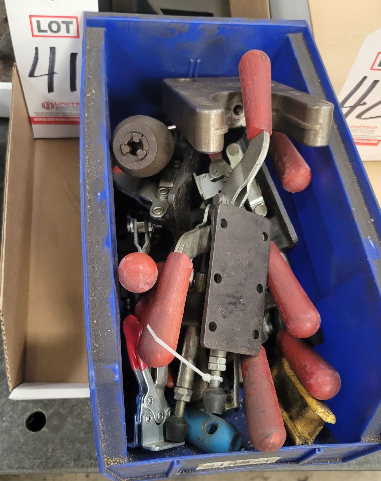 LOT - HOLD DOWN CLAMPS AND MISC. TOOLING