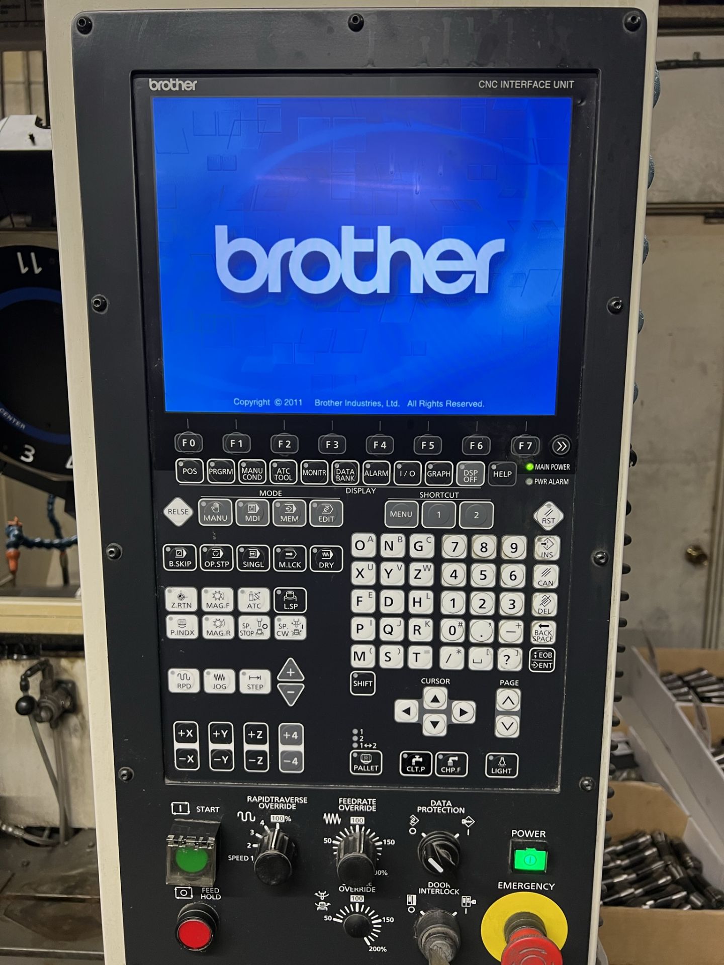 2014 BROTHER SPEEDIO R450X1 DRILL & TAP CENTER. NOTE: TOTAL OPERATION TIME 4920 HOURS! - Image 12 of 18