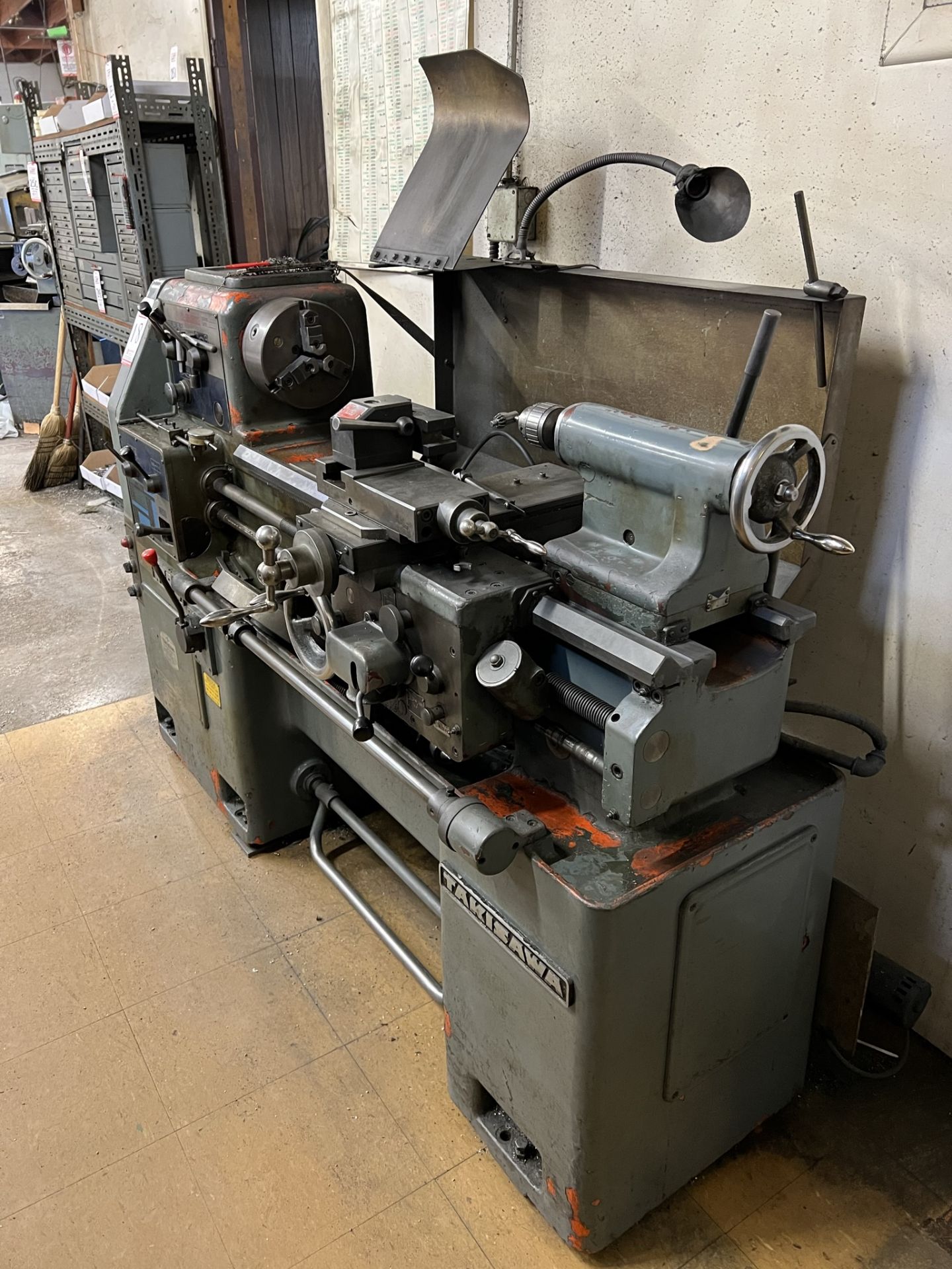 WEBB-TAKISAWA ENGINE LATHE, MODEL TSL-800 DELUXE, S/N BNO 80515 H - Image 8 of 8