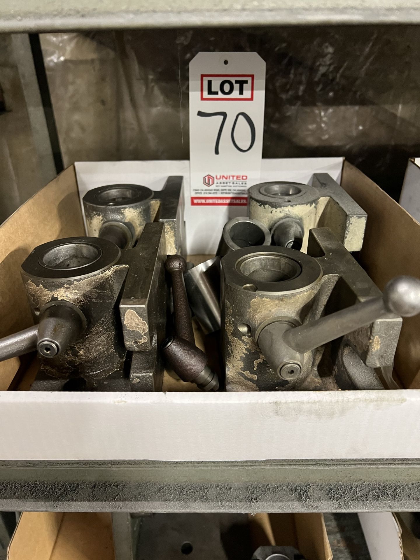 LOT - (4) QUICK LOCK COLLET FIXTURES