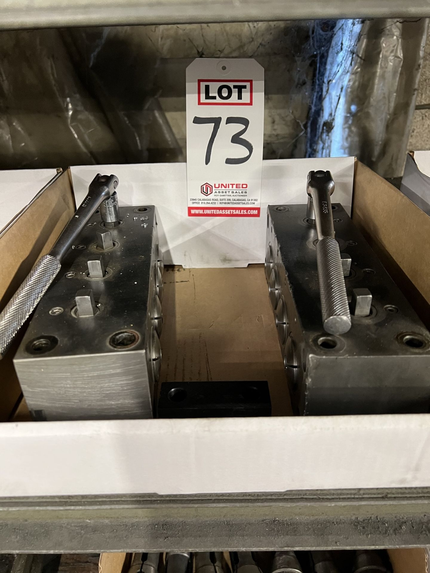 LOT - (2) 5C COLLET FIXTURES