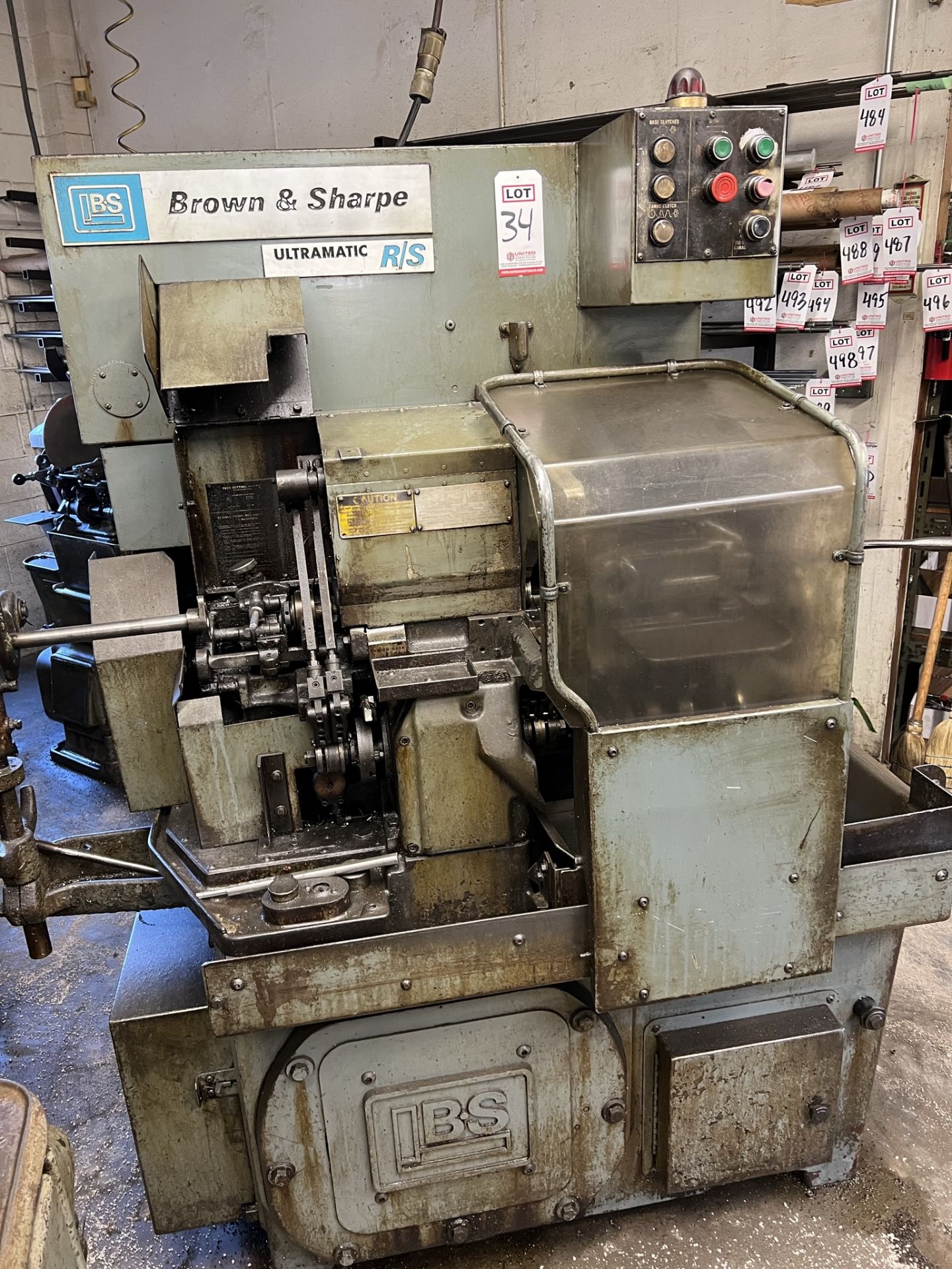 BROWN & SHARPE 00 ULTRAMATIC SCREW MACHINE, 1/2", S/N 542-00-9658 - Image 3 of 3