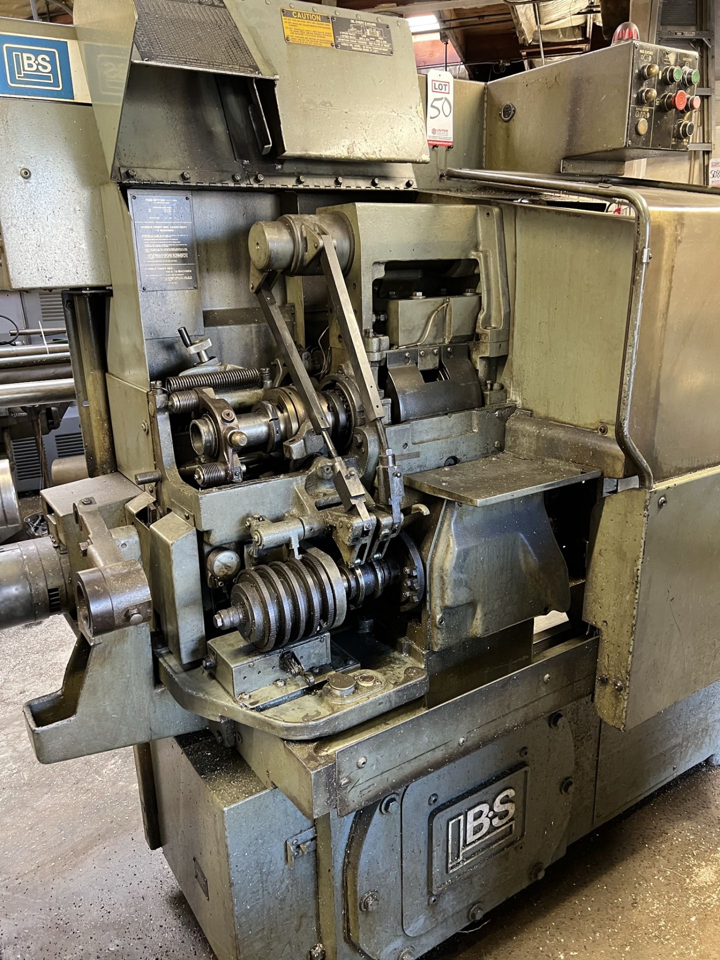 BROWN & SHARPE 3 ULTRAMATIC SCREW MACHINE, 1/2", S/N 542-3-9190 - Image 3 of 5