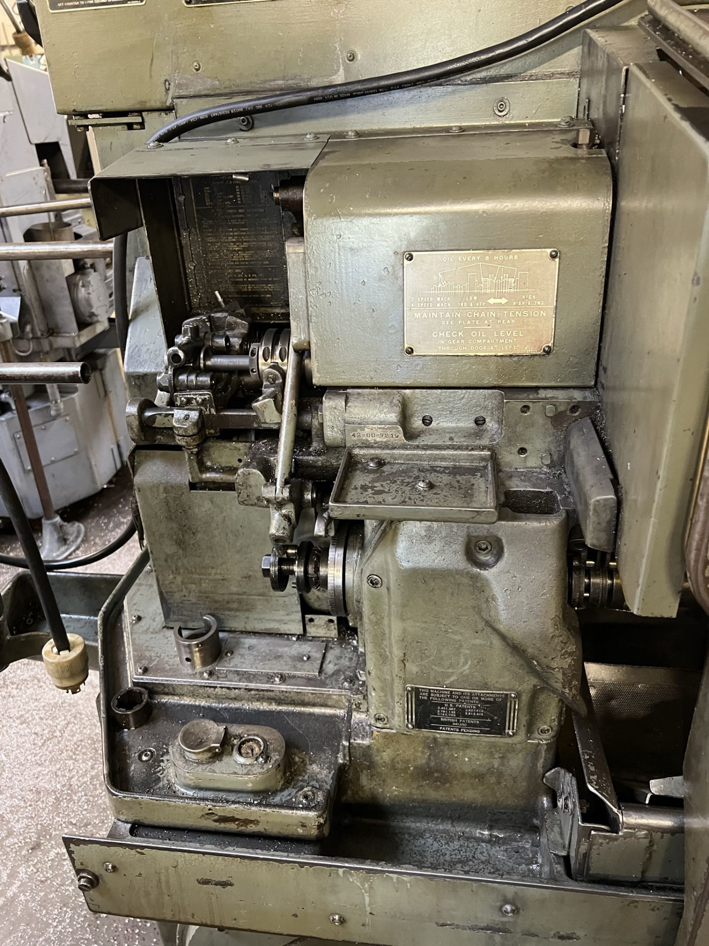 BROWN & SHARPE 00 ULTRAMATIC SCREW MACHINE, 1/2", S/N 542-00-7219 - Image 2 of 4