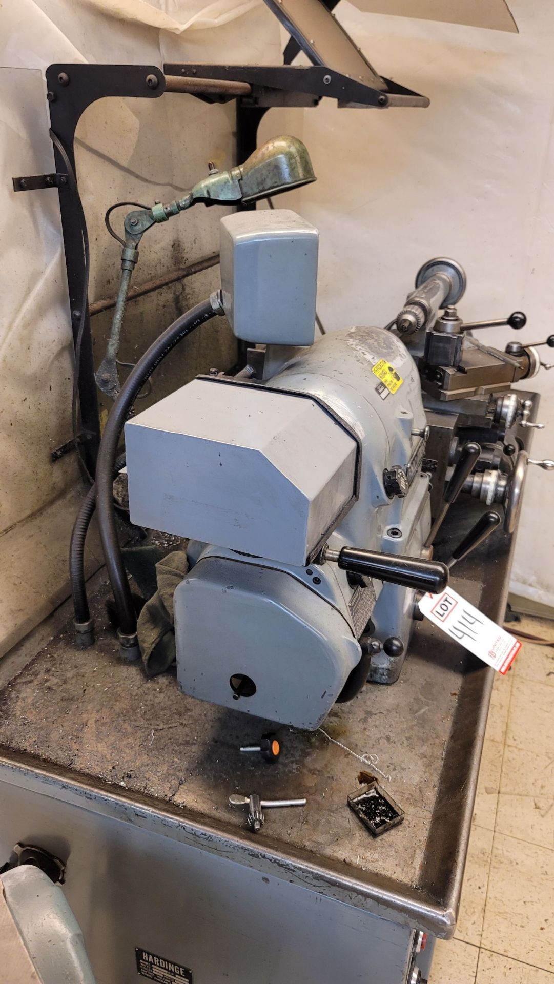 HARDINGE HLV-H TOOLROOM LATHE, S/N 5131K - Image 6 of 6