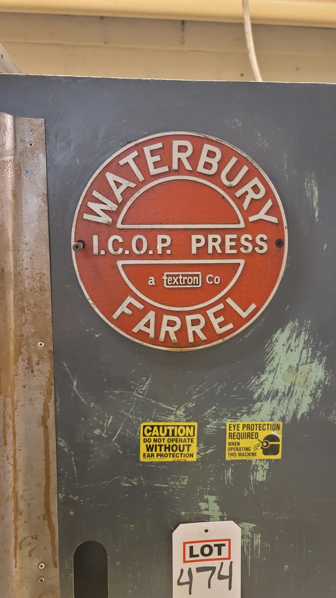 WATERBURY FARREL I.C.O.P. TRANSFER PRESS, MODEL 510, S/N ST237165 218 237533 - Image 7 of 8