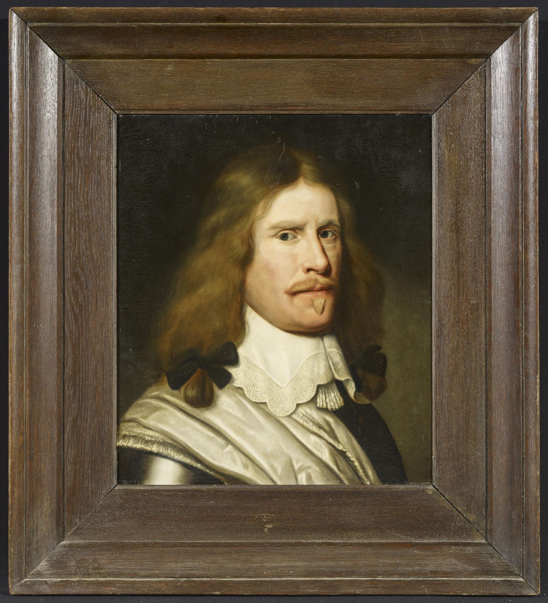 Westerbaen, Jan Jansz Den Haag um 1600 - 1686. Kopie nach. Portait eines vornehmen Herren. Öl auf - Bild 2 aus 4