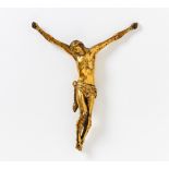 CHRISTUS CORPUS. Messing, feuervergoldet. H. ca.23, B.19cm. Zustand B/C. Provenienz:Privatsammlung