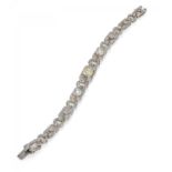 Perl-Diamant-Armband