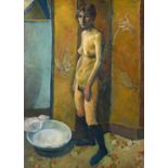 Femme à sa toilette