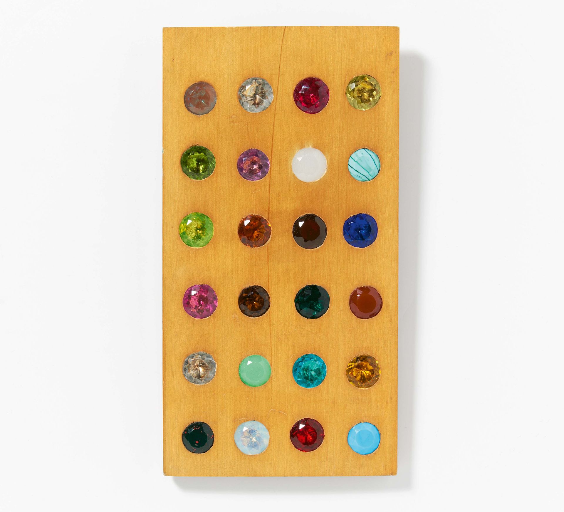 Tafel zur praktischen Farben-Anschauung der Edelsteine