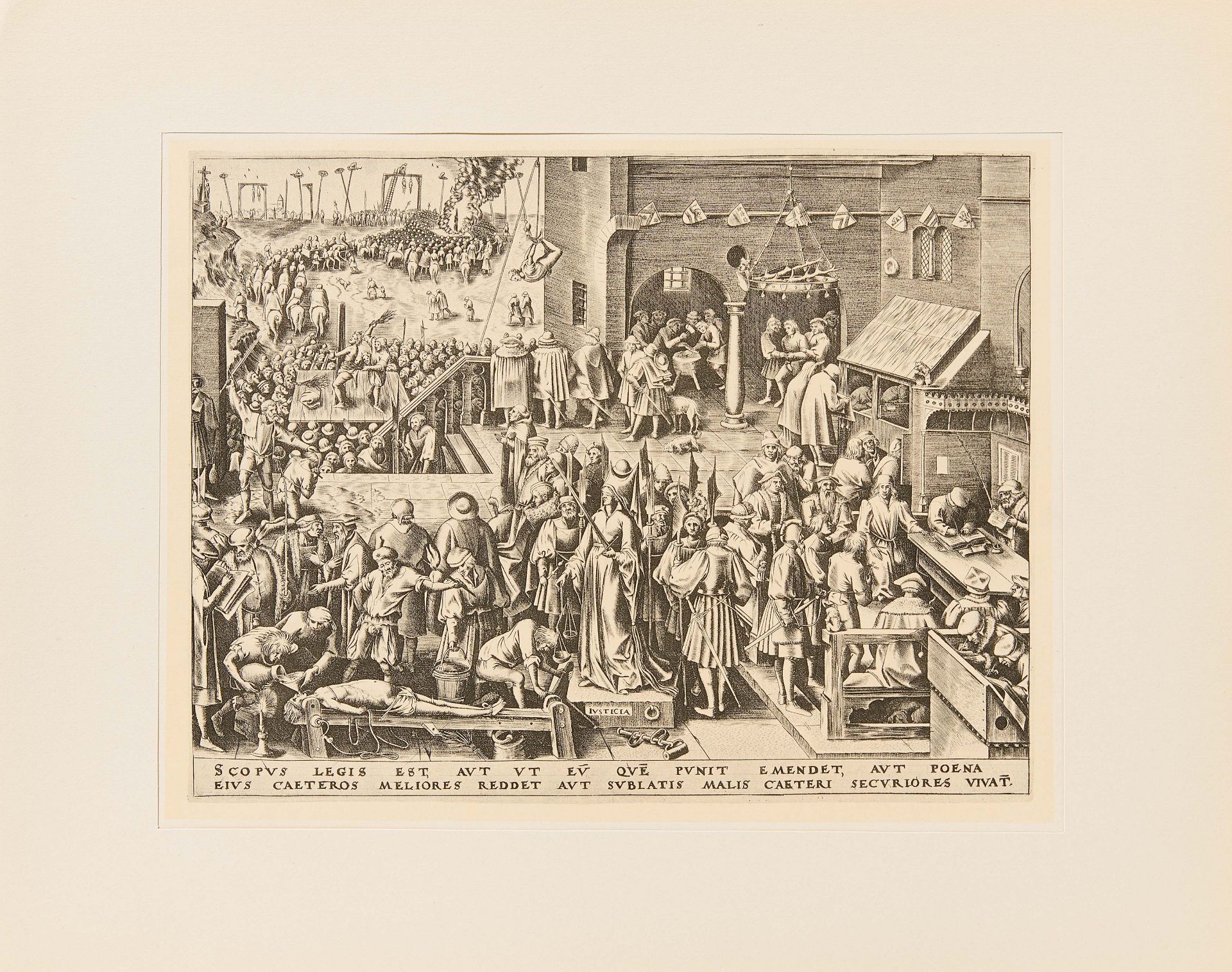 Pieter Brueghel der Ältere. Die sieben Todsünden und die sieben Haupttugenden - Image 9 of 9