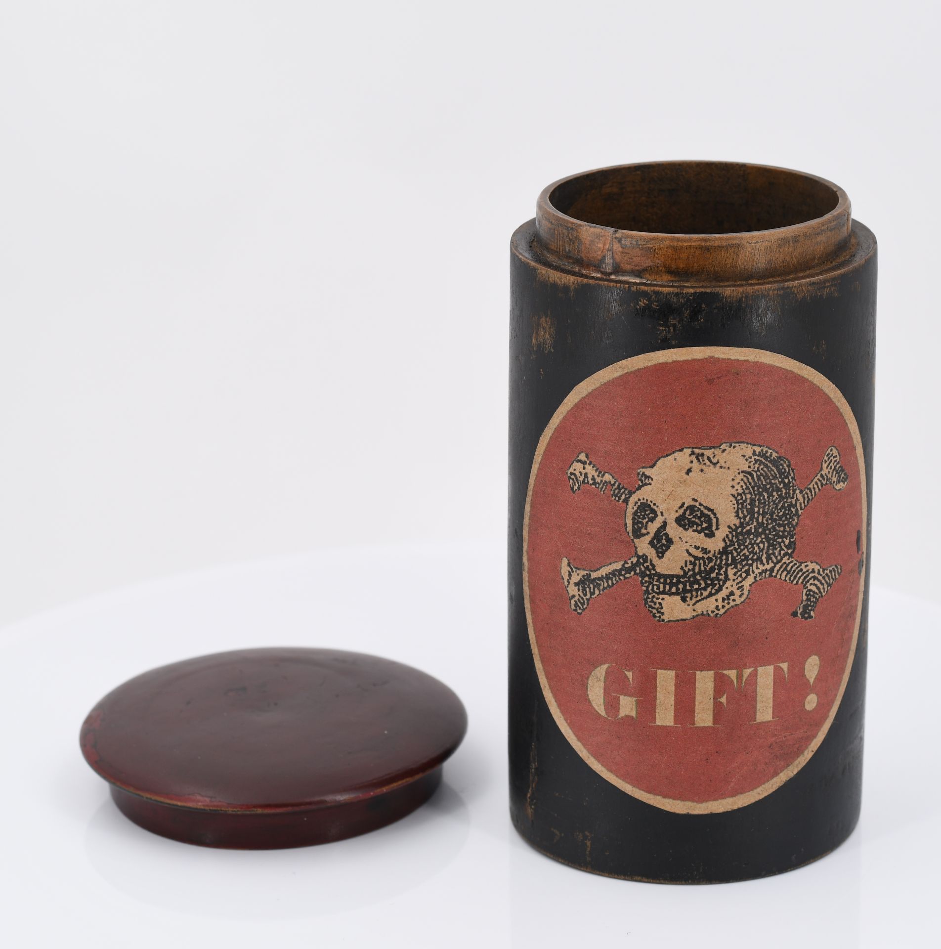 Apothekengefäß mit Totenkopf und Aufschrift "Gift" - Image 4 of 8