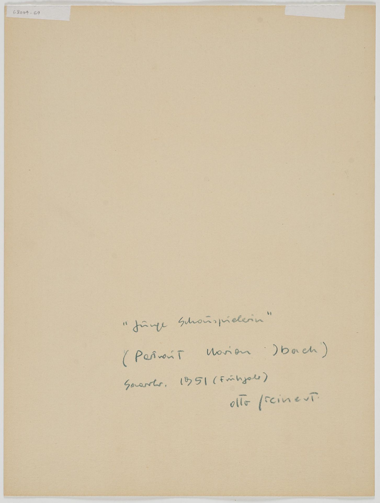 Otto Steinert: Junge Schauspielerin (Portrait Marion Ibach) - Image 3 of 3