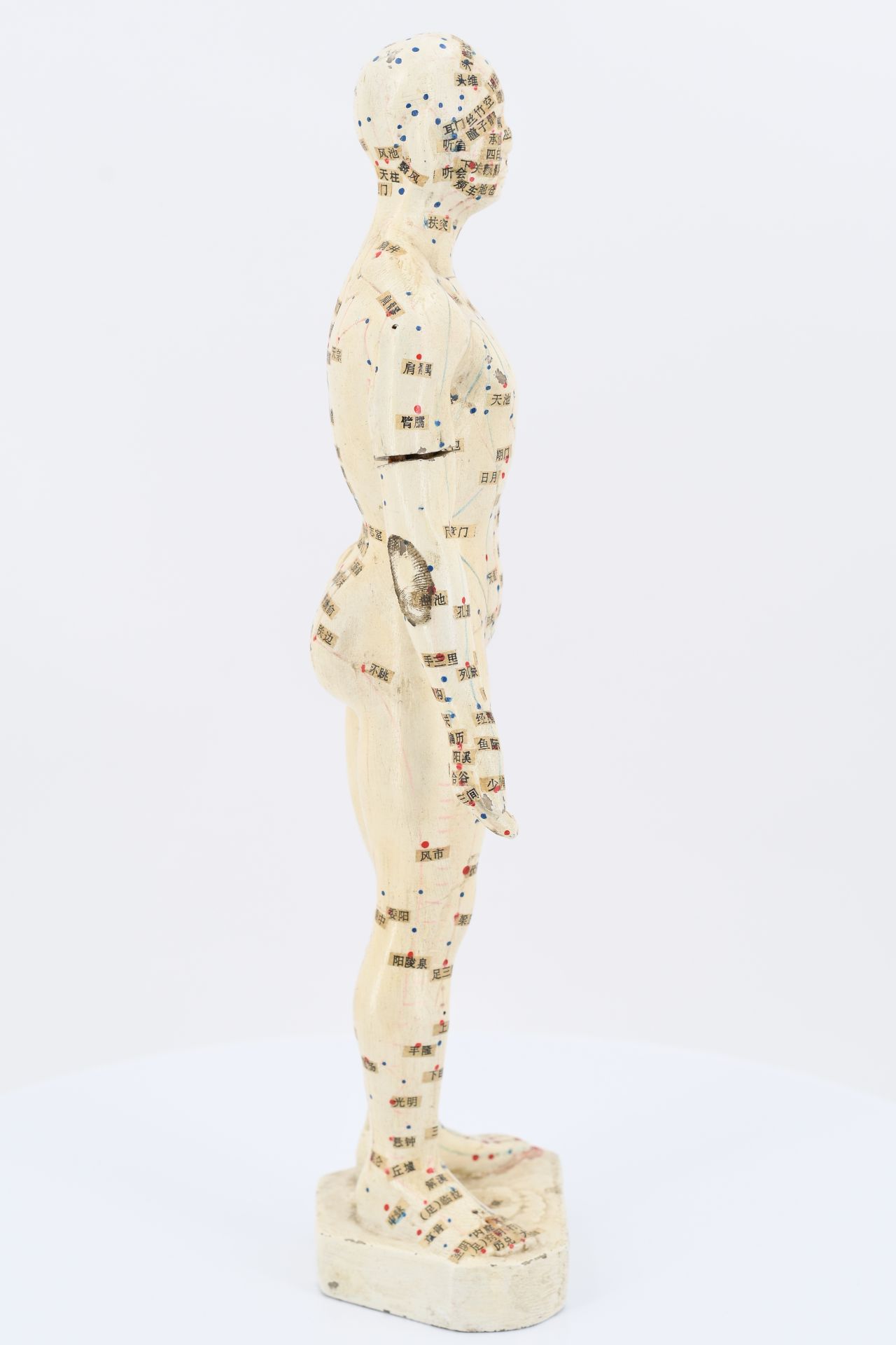 Kleines Akupunktur Ganzkörpermodell eines Mannes - Image 2 of 6