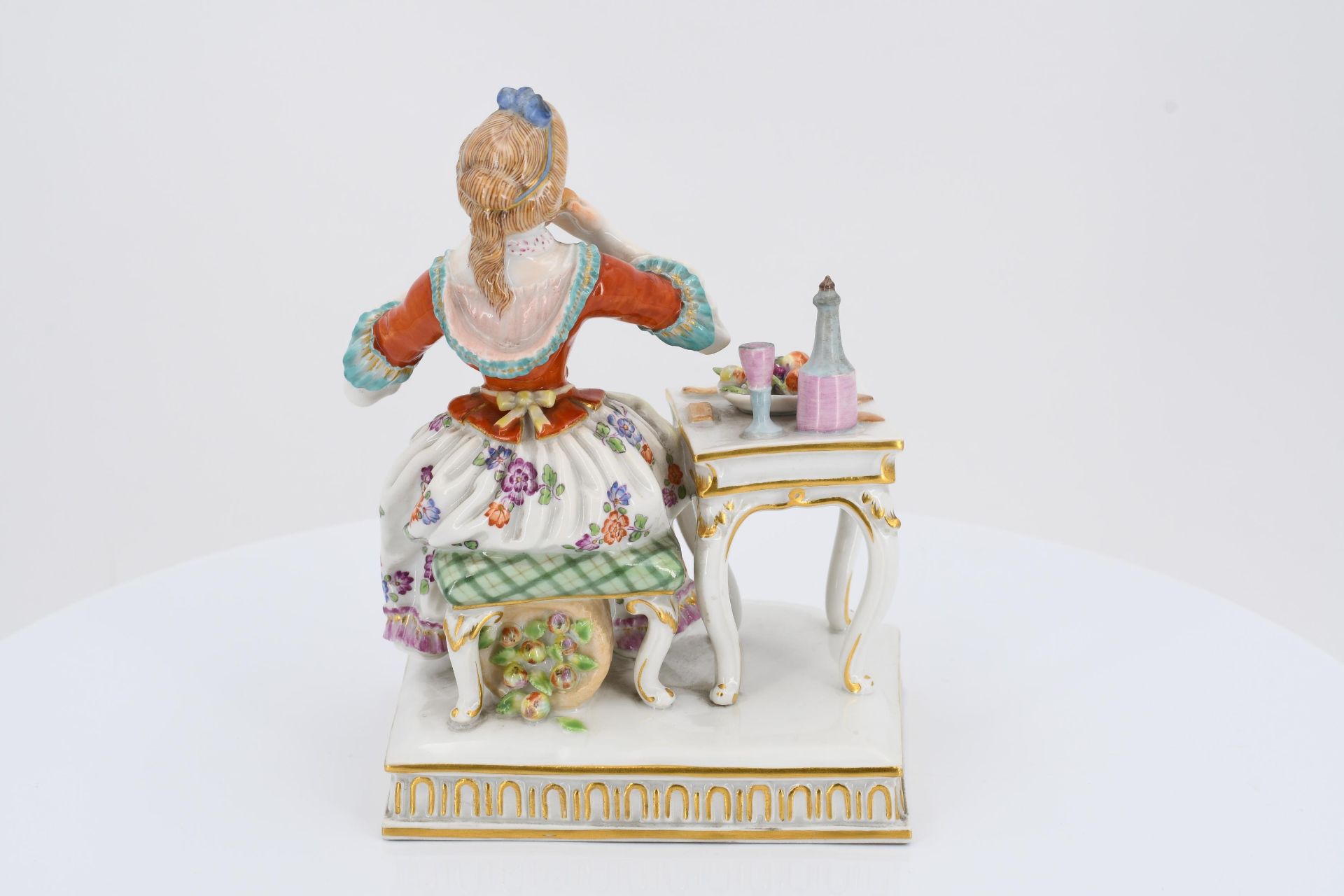 Porcelain figurines "The five senses" - Image 14 of 26