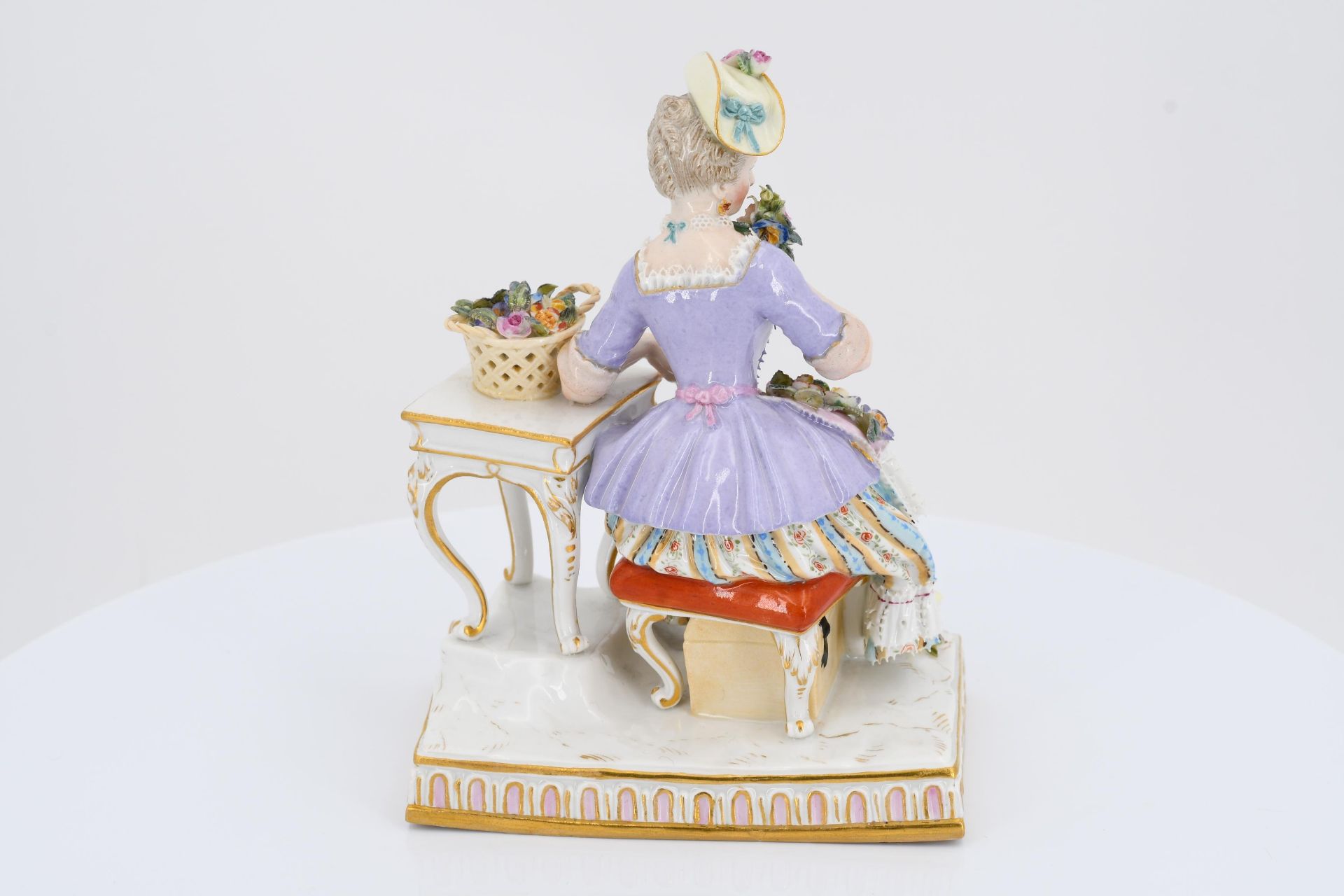 Porcelain figurines "The five senses" - Image 24 of 26