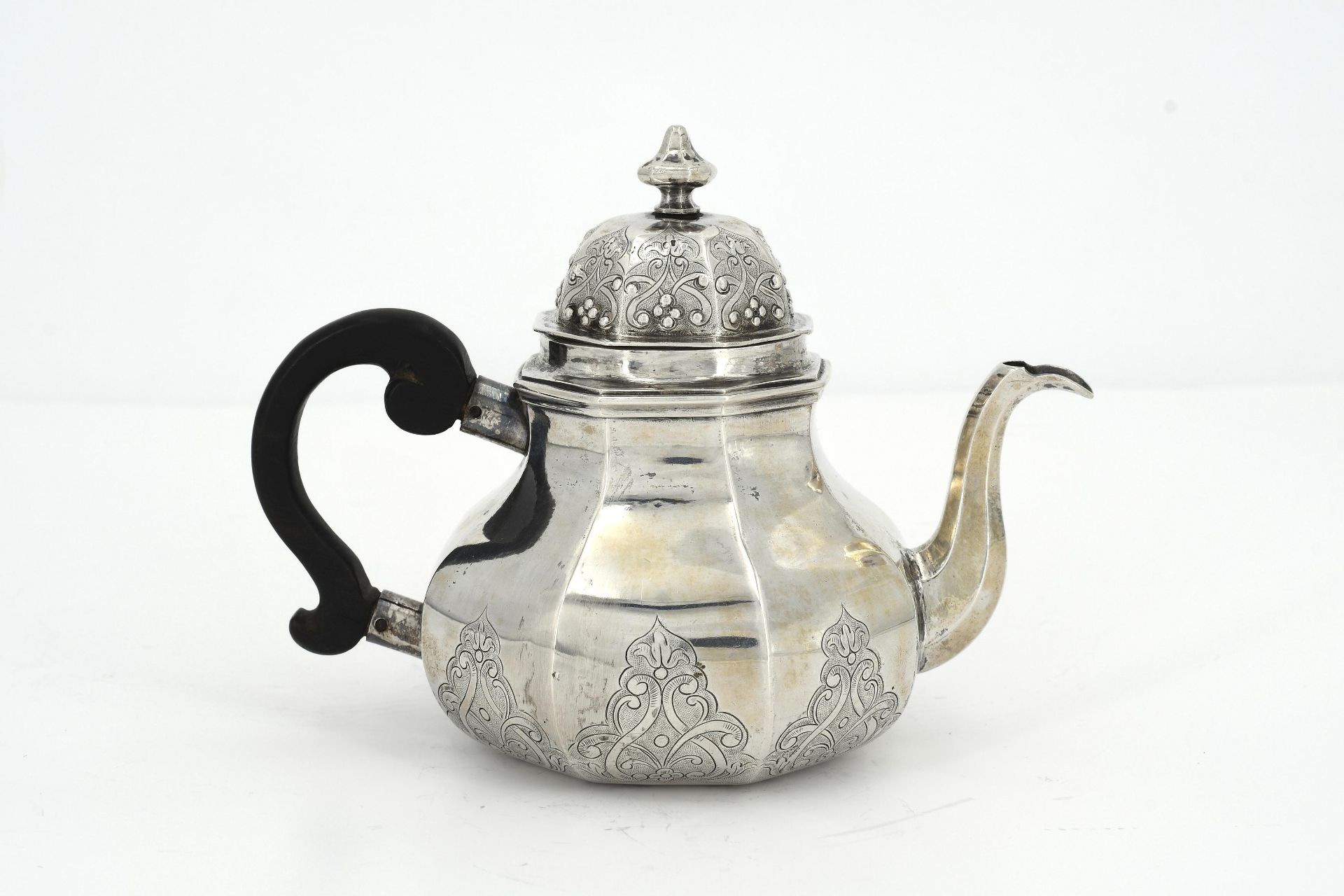 Régence silver tea pot - Image 4 of 7