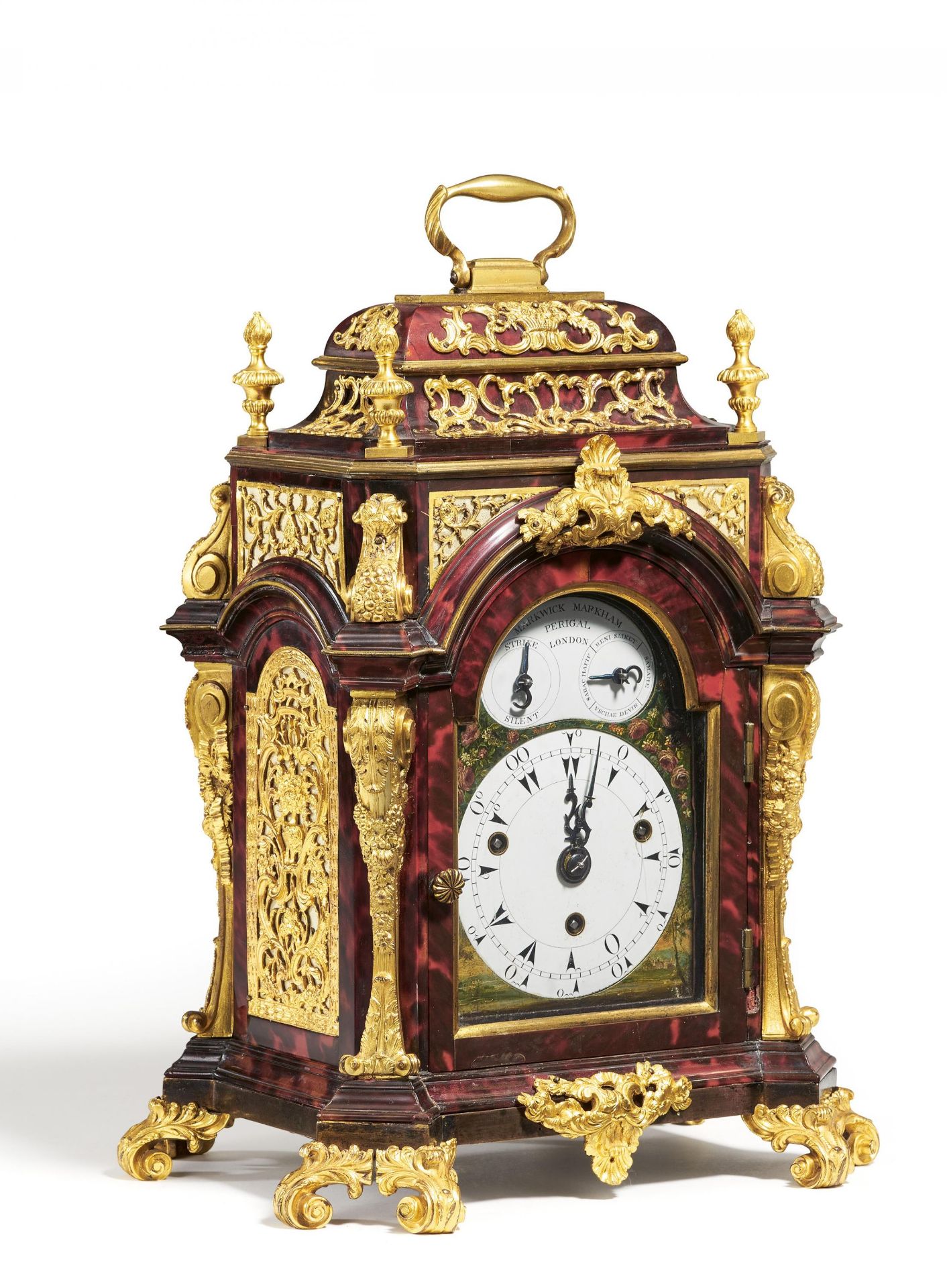 Exquisite George III Bracket Clock - Bild 2 aus 7