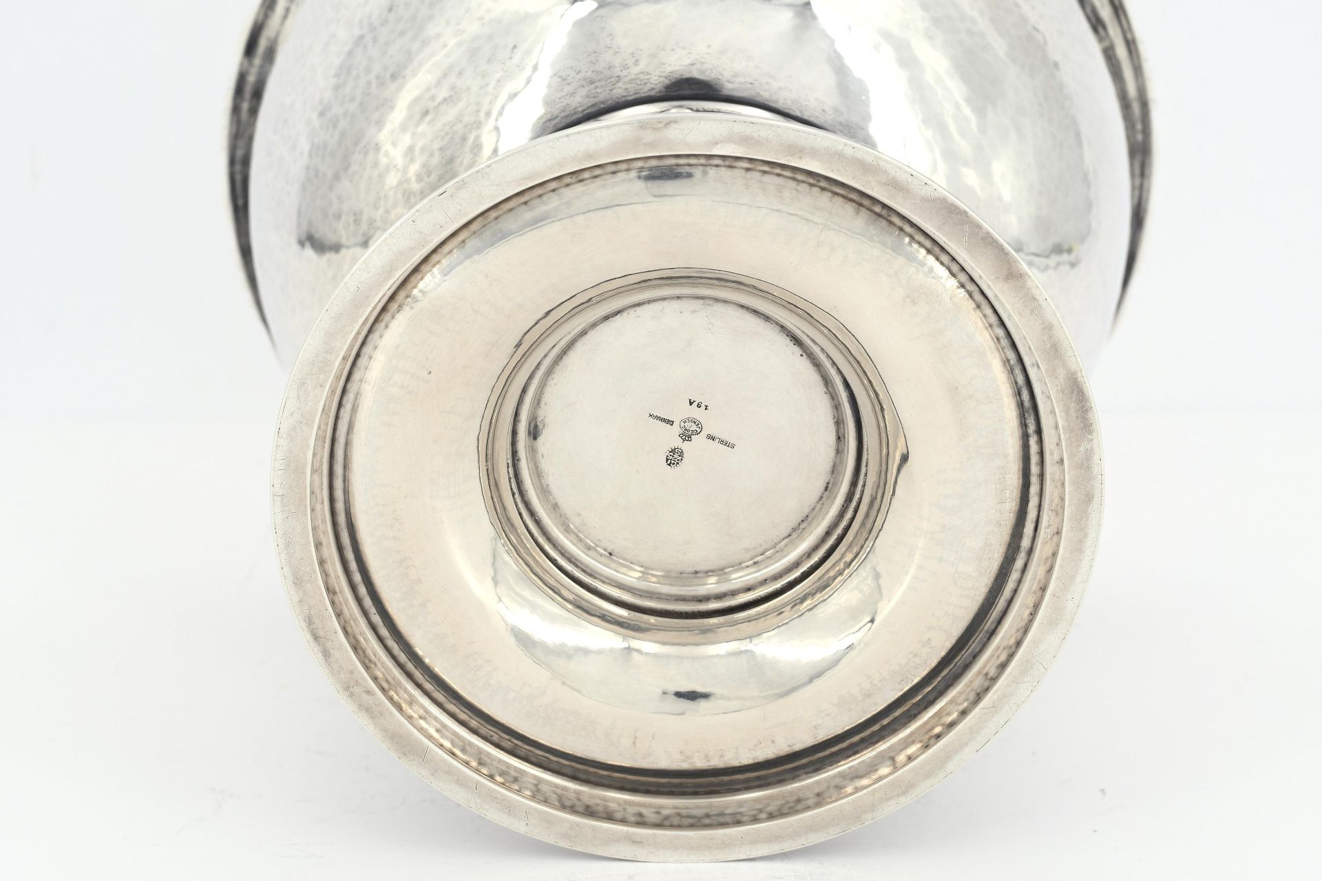 Footed silver bowl "Louvre" - Image 8 of 8