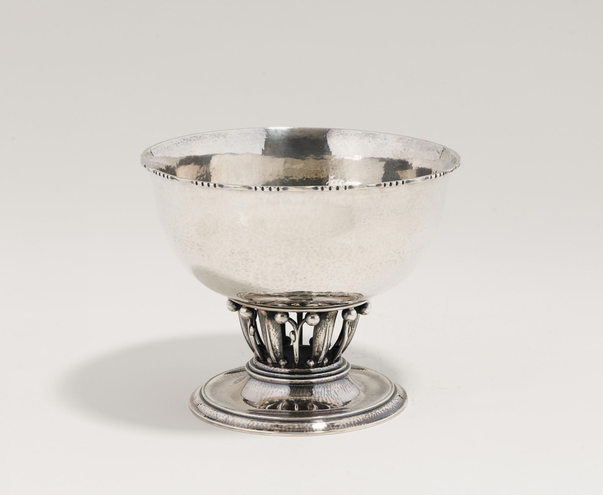 Footed silver bowl "Louvre" - Image 2 of 8