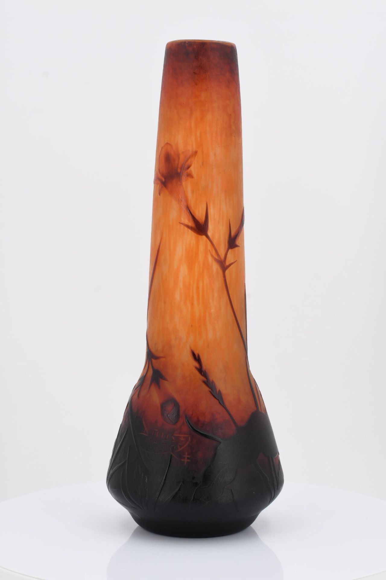 Glass vase "Bignones" - Image 3 of 7