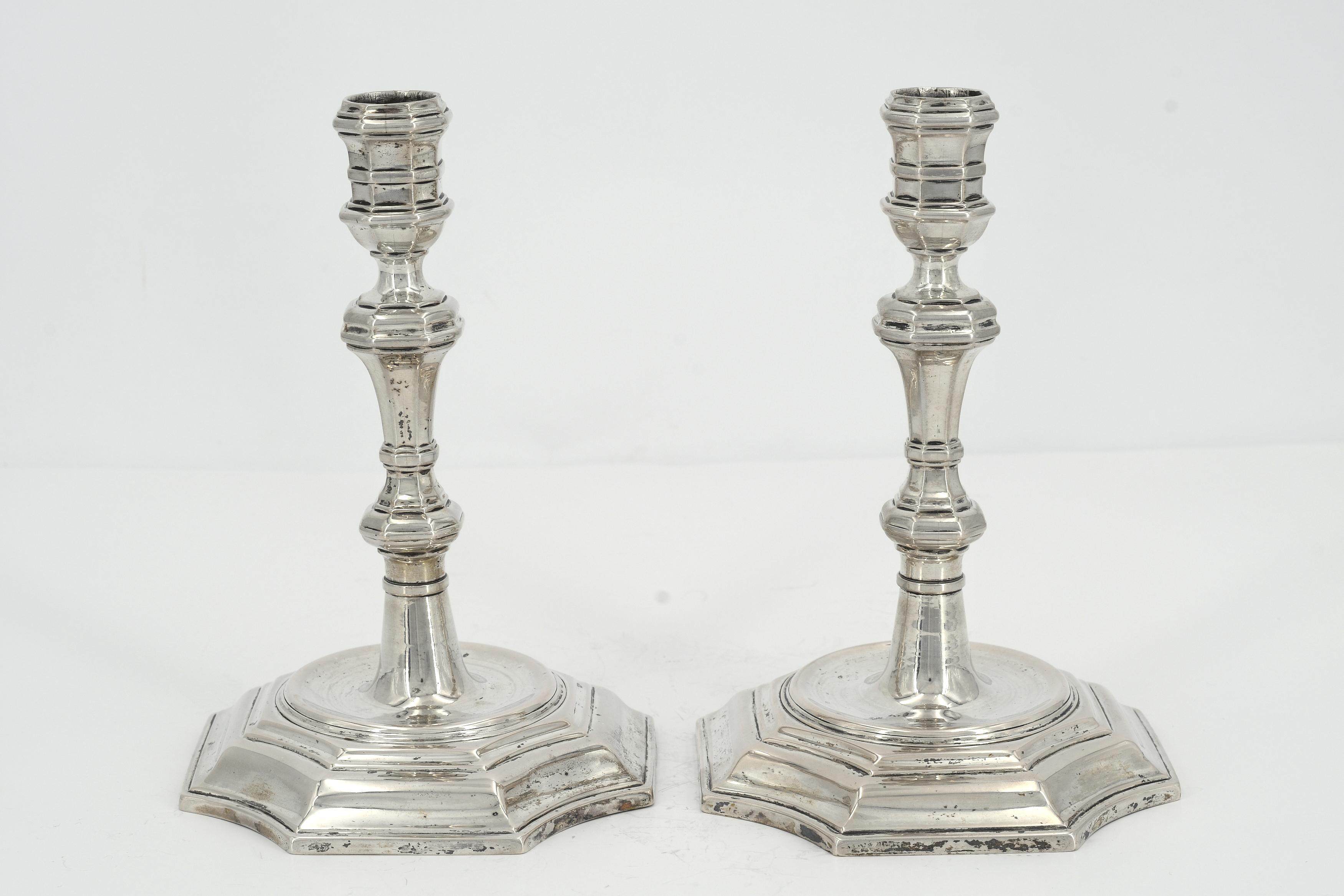 Pair of baroque silver chandeliers - Image 2 of 8