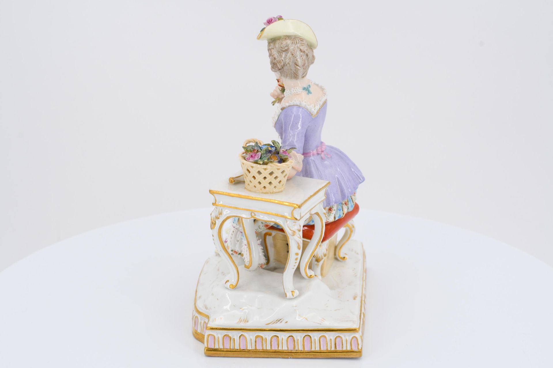 Porcelain figurines "The five senses" - Image 23 of 26