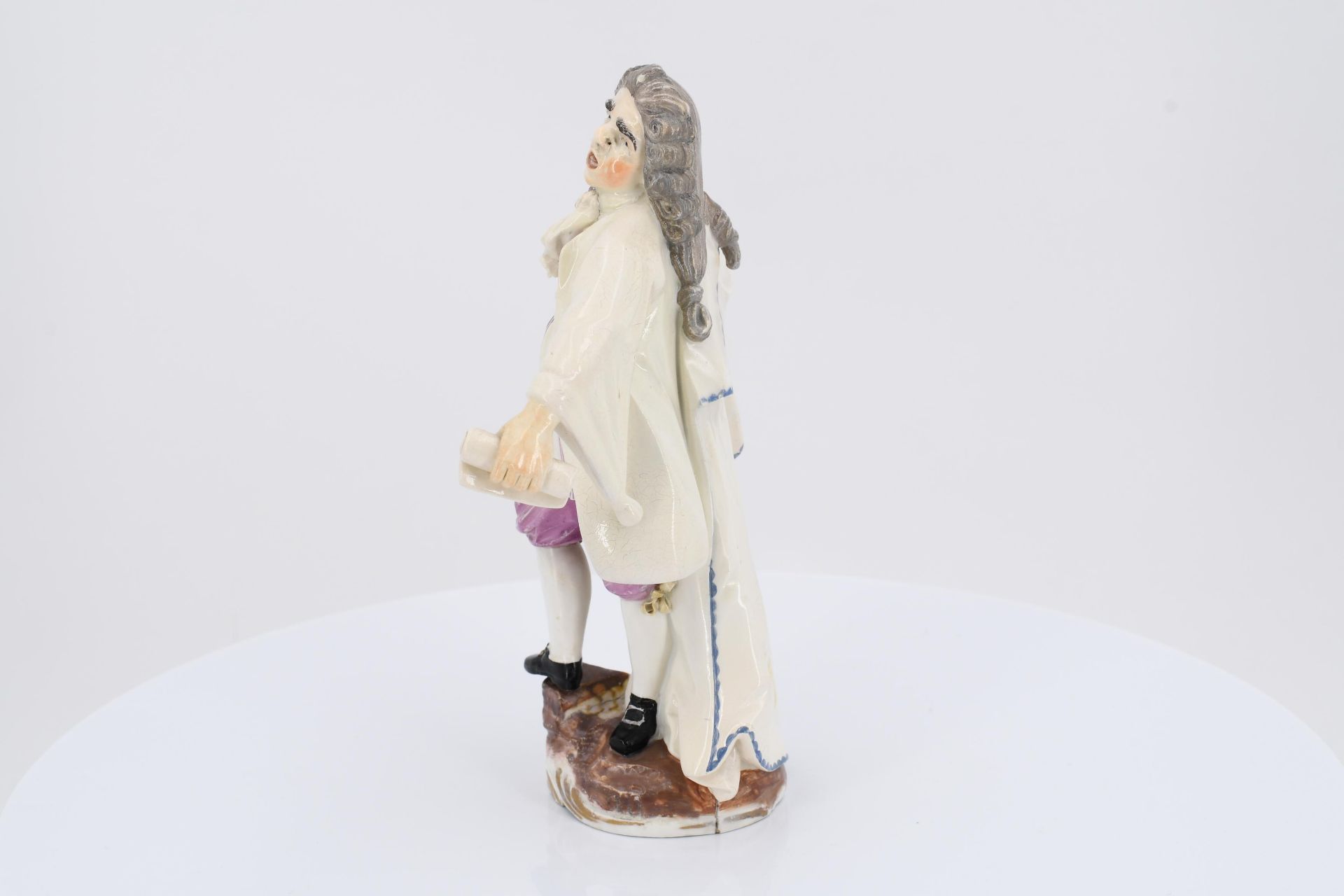 Porcelain figurine of singing capellmeister - Image 3 of 6