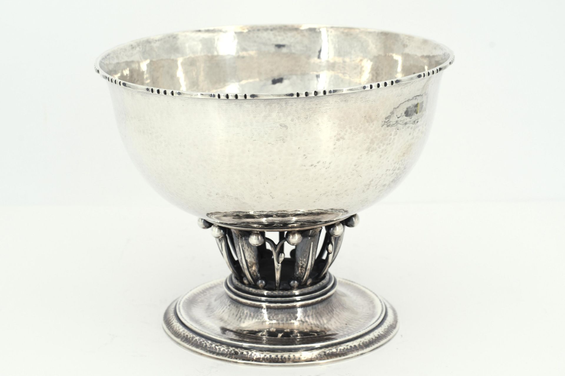 Footed silver bowl "Louvre" - Image 5 of 8