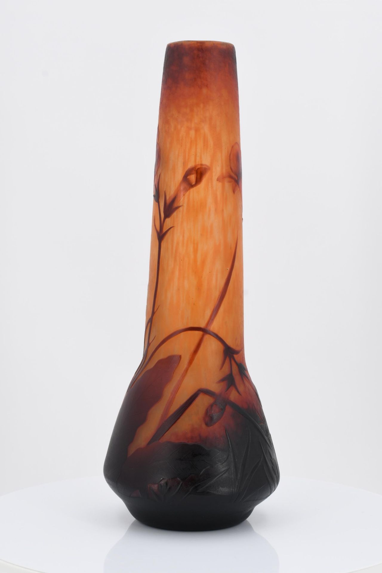 Glass vase "Bignones" - Image 4 of 7