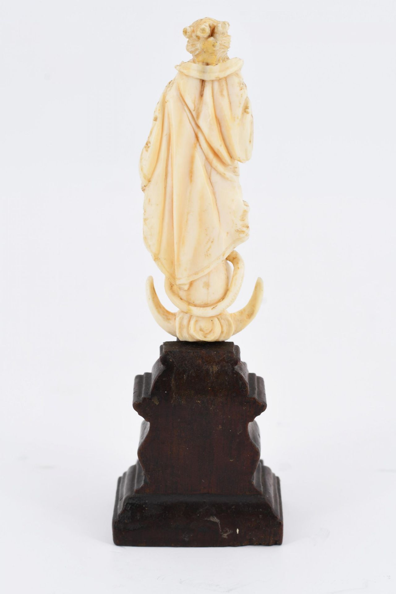 Ivory Madonna on a crescent moon - Image 4 of 6