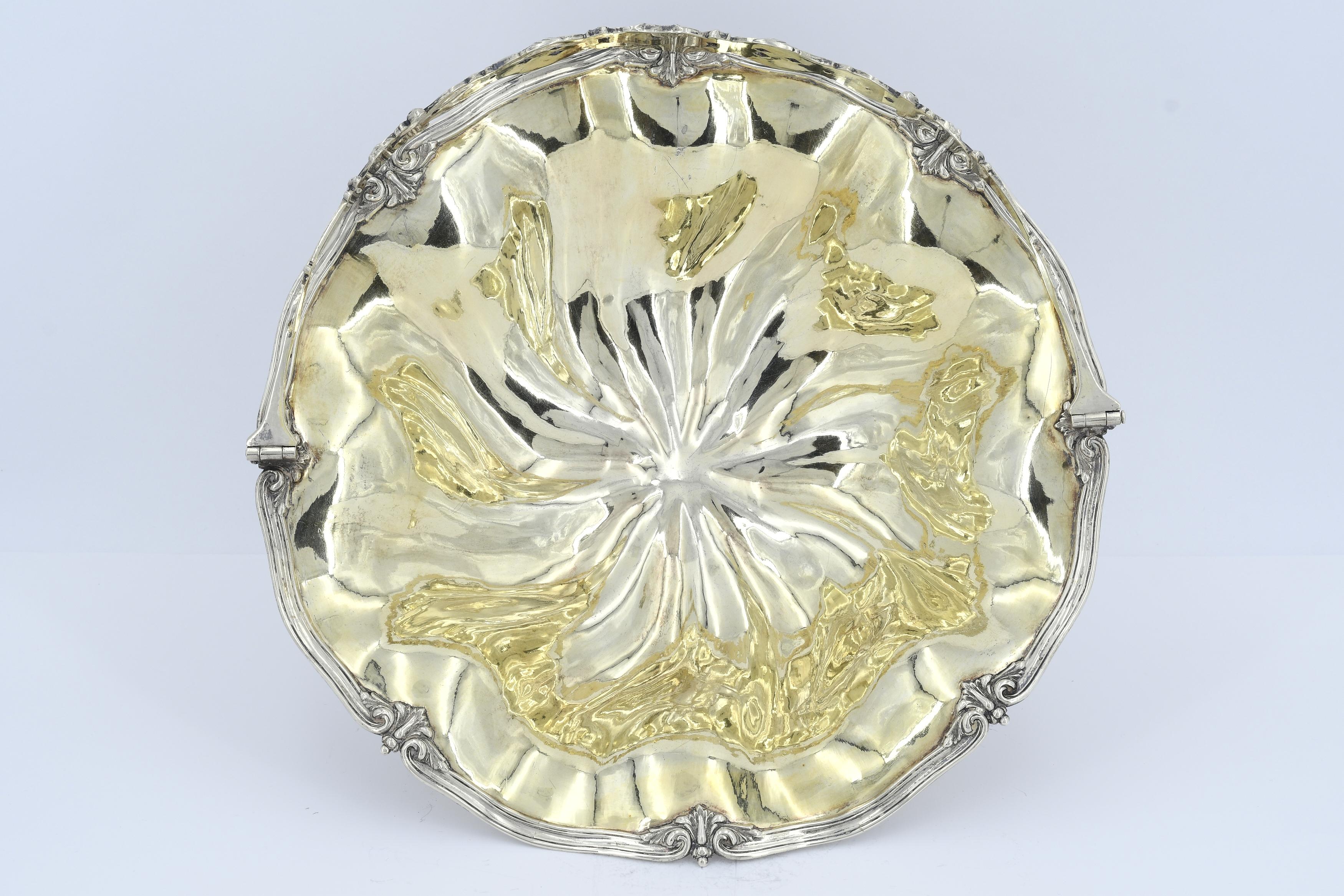 Silver bowl with handle - Image 4 of 7