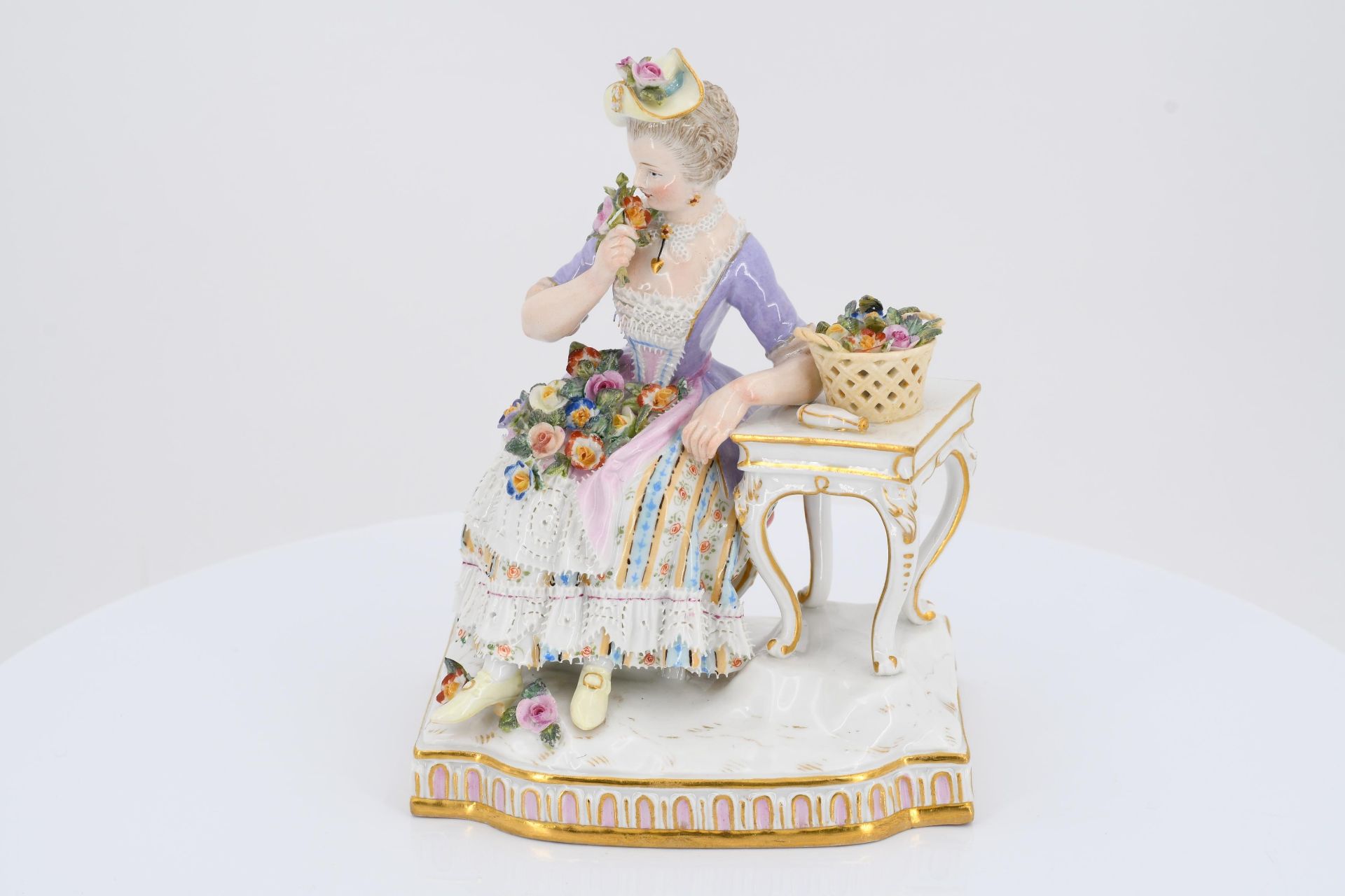 Porcelain figurines "The five senses" - Image 22 of 26