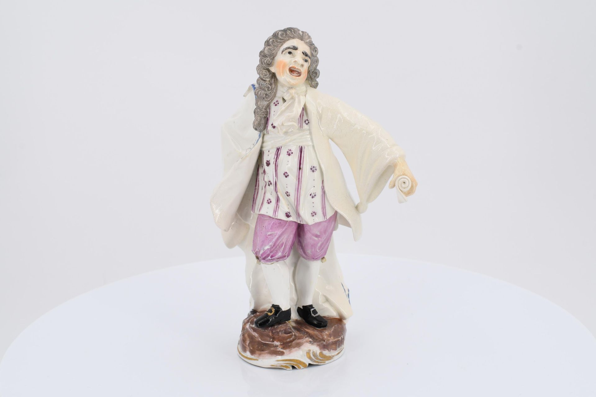 Porcelain figurine of singing capellmeister - Image 2 of 6