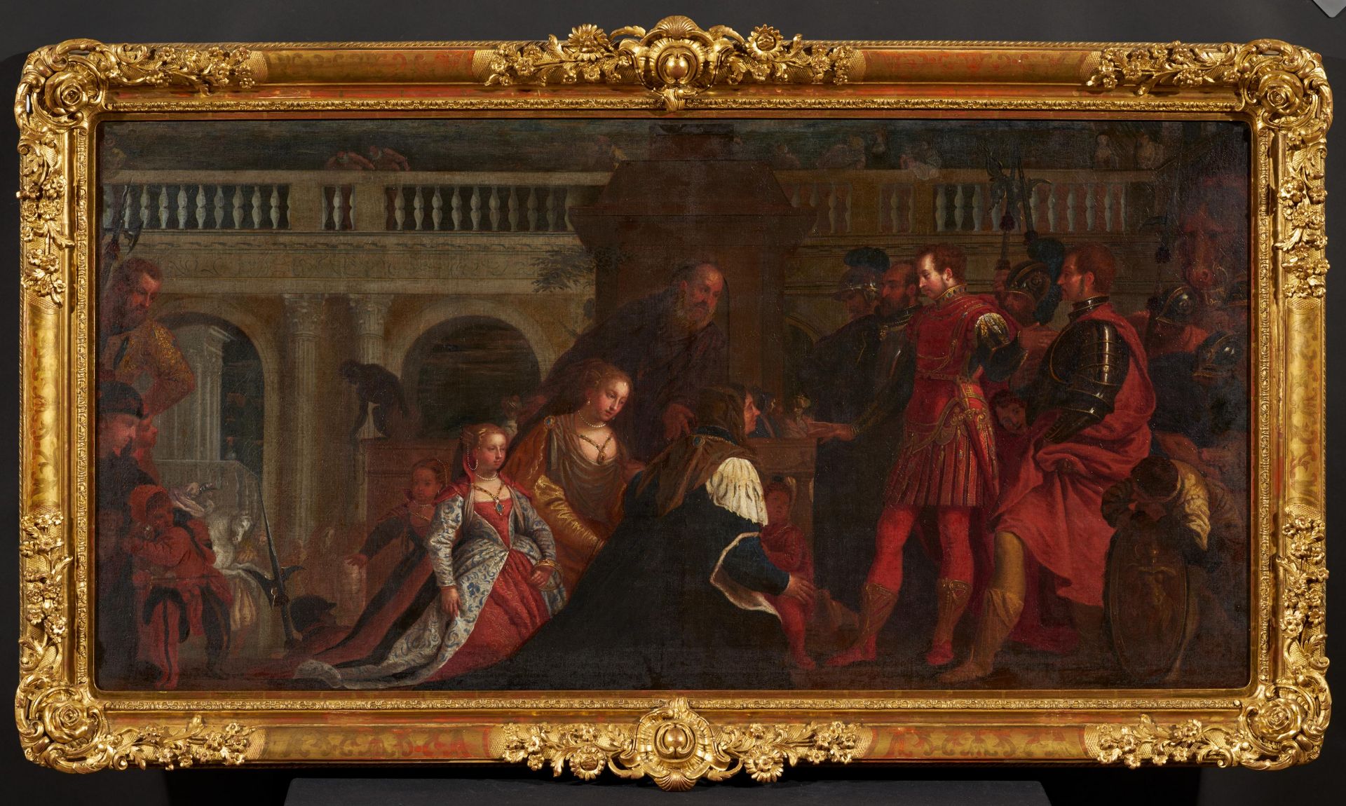 Paolo Caliari 1528 Verona - 1588 Venice: The Family of Darius at the Feet of Alexander - Image 2 of 4