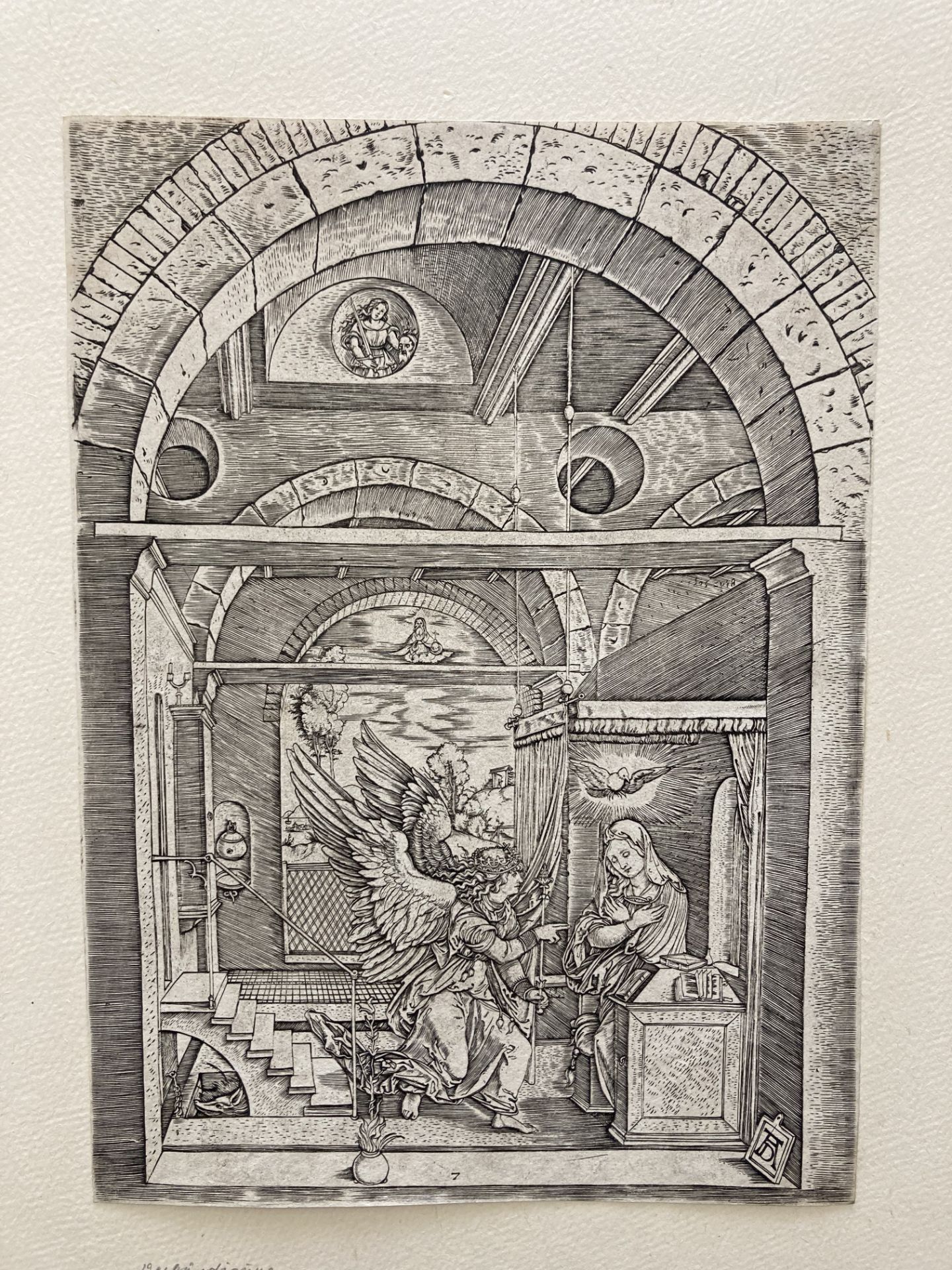 Marcantonio Raimondi ca. 1480 Molinella - 1534 Bologna: Life of the Virgin - Image 12 of 20