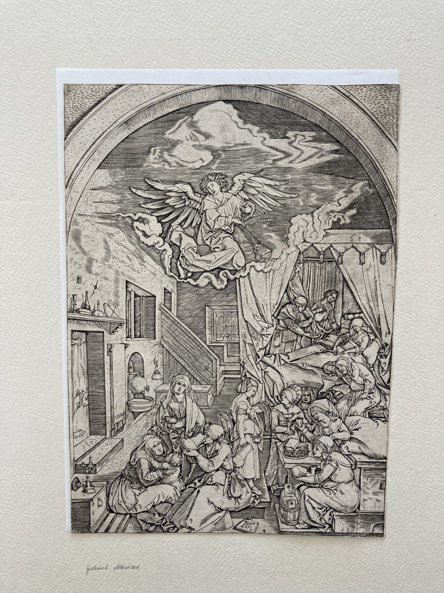 Marcantonio Raimondi ca. 1480 Molinella - 1534 Bologna: Life of the Virgin - Image 17 of 20