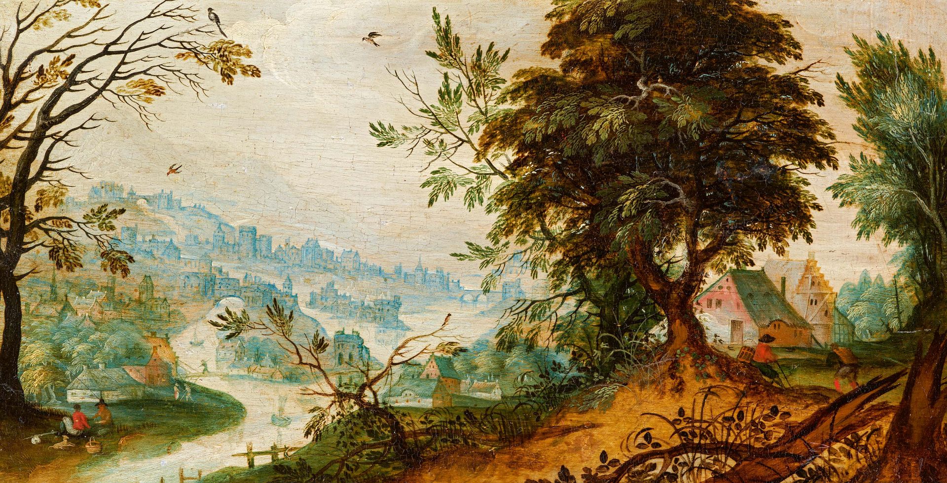 Joos de Momper Antwerp 1564 - 1635: River Landscape