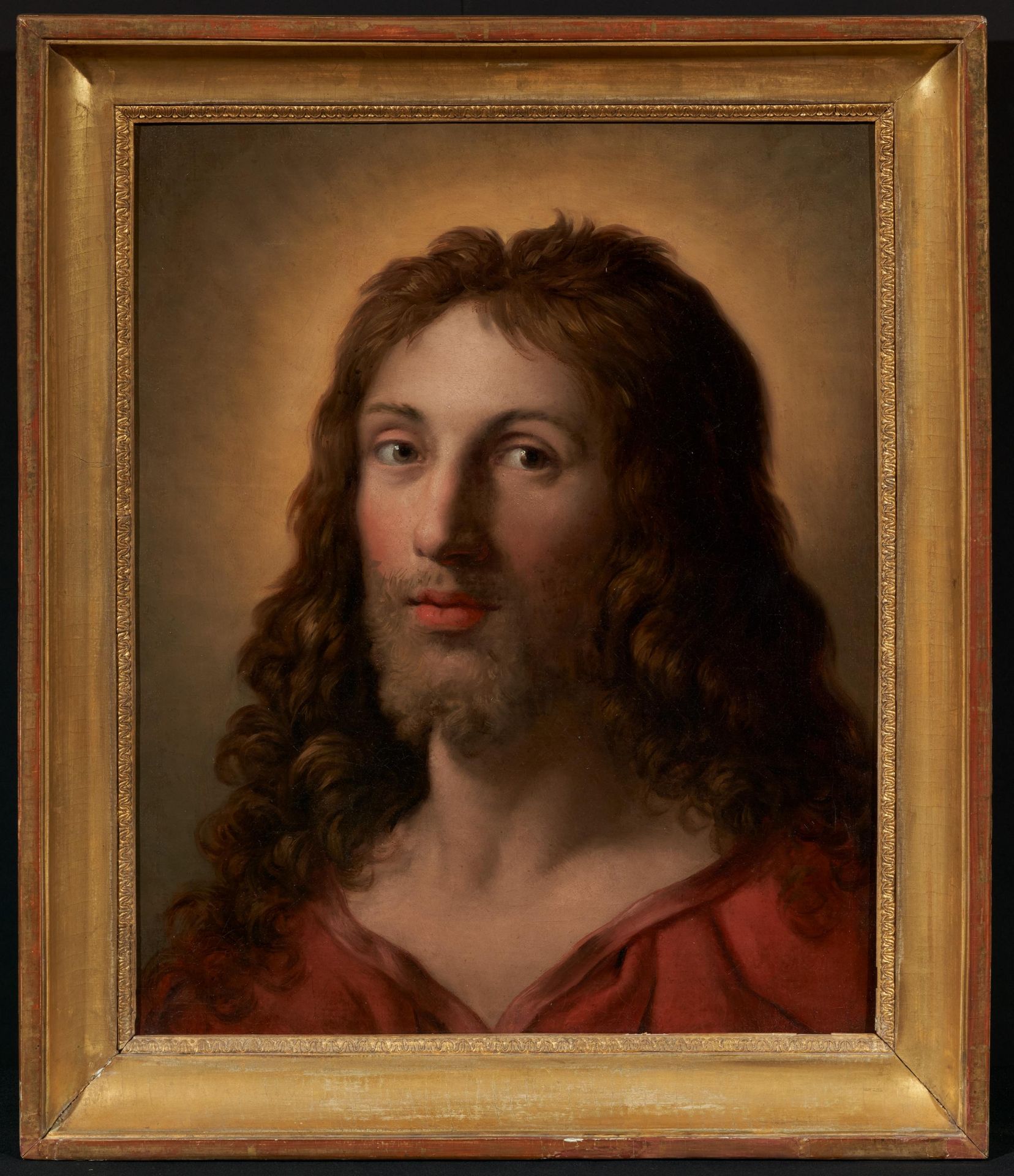 Anton Graff 1736 Winterthur - 1813 Dresden: Christ Head - Image 2 of 4