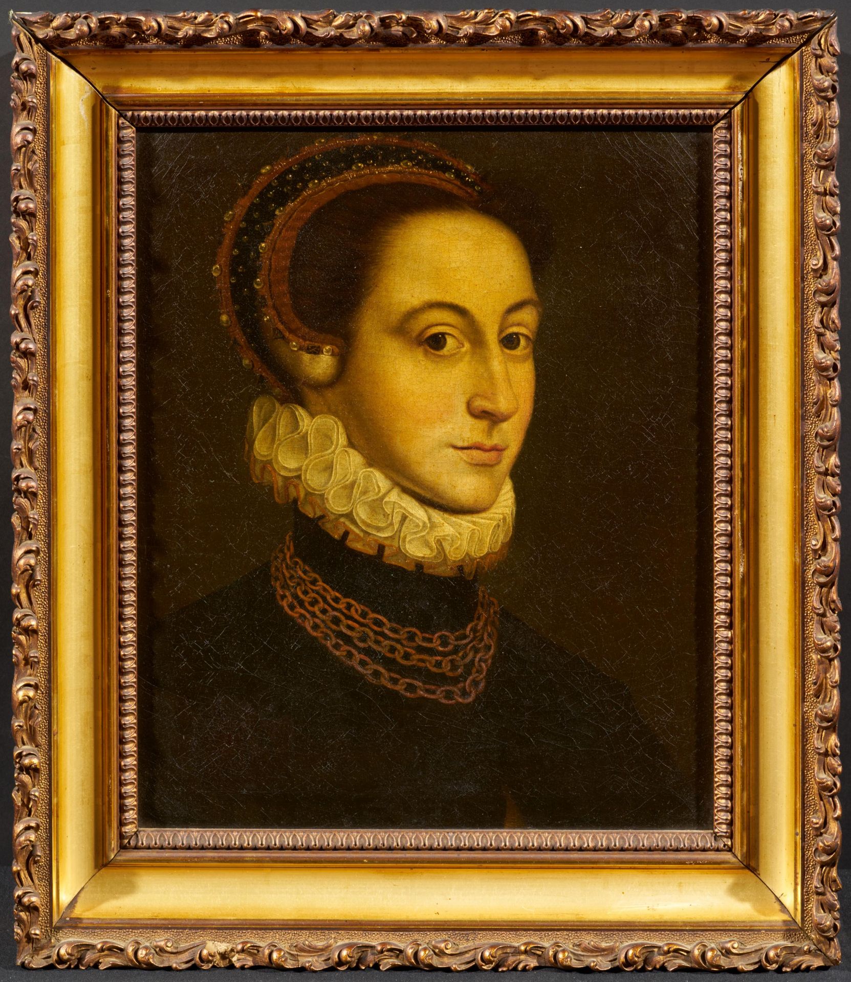 Dutch School: Lady Portrait - Image 2 of 4